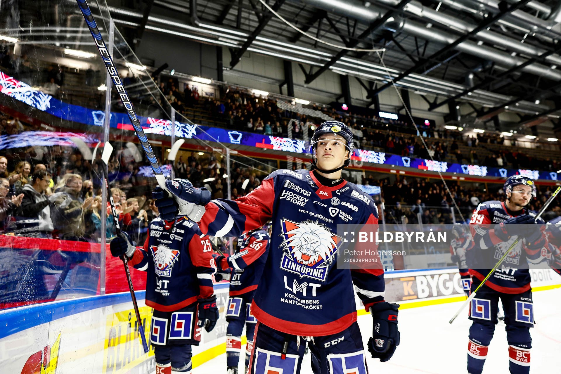Linköpings Fabian Wagner jublar