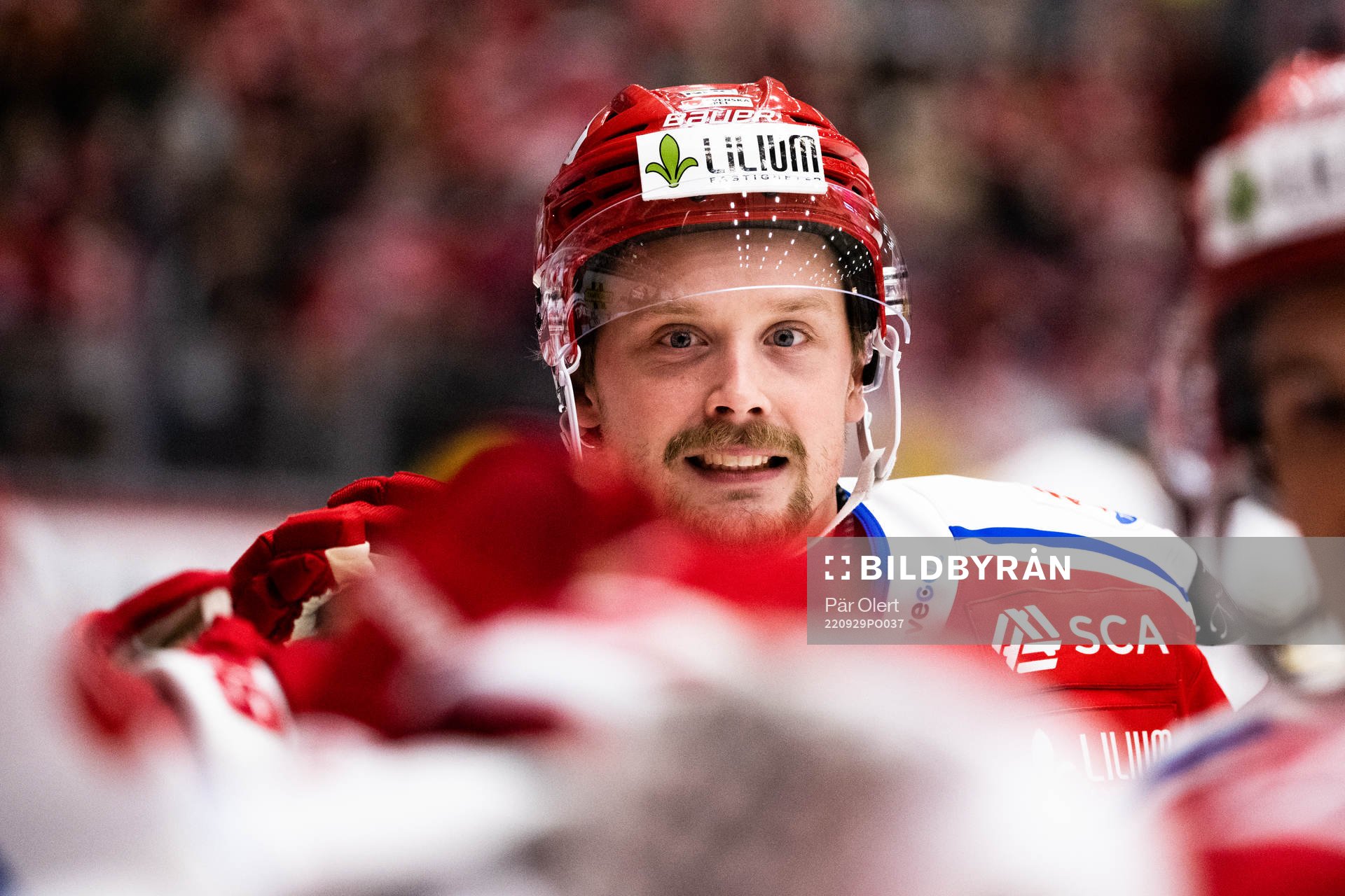 Timrås Jonathan Dahlén jublar