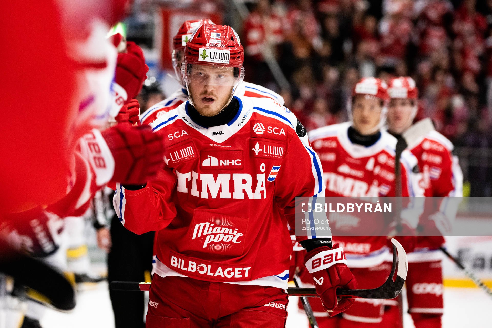 Timrås Erik Andersson jublar