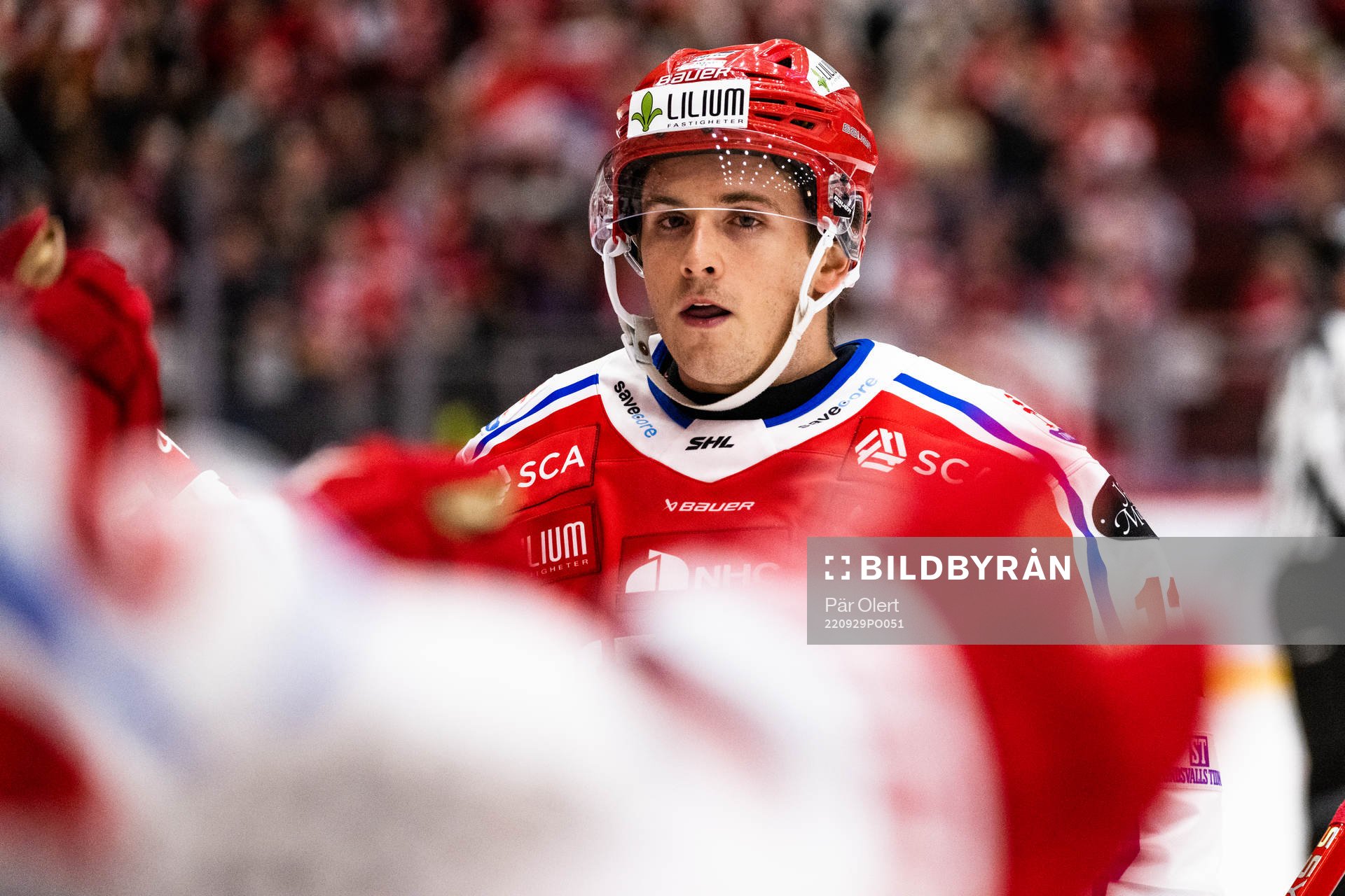 Timrås Nicholas Halloran jublar
