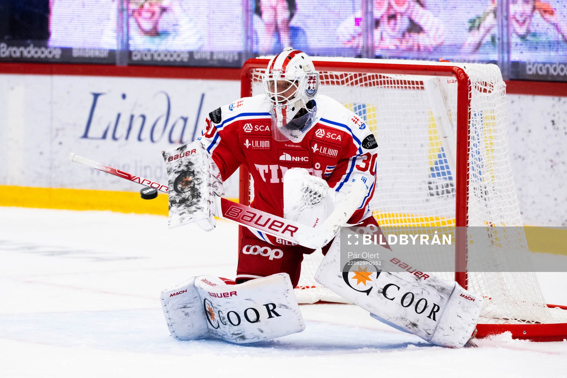 Timrås målvakt Jacob Johansson