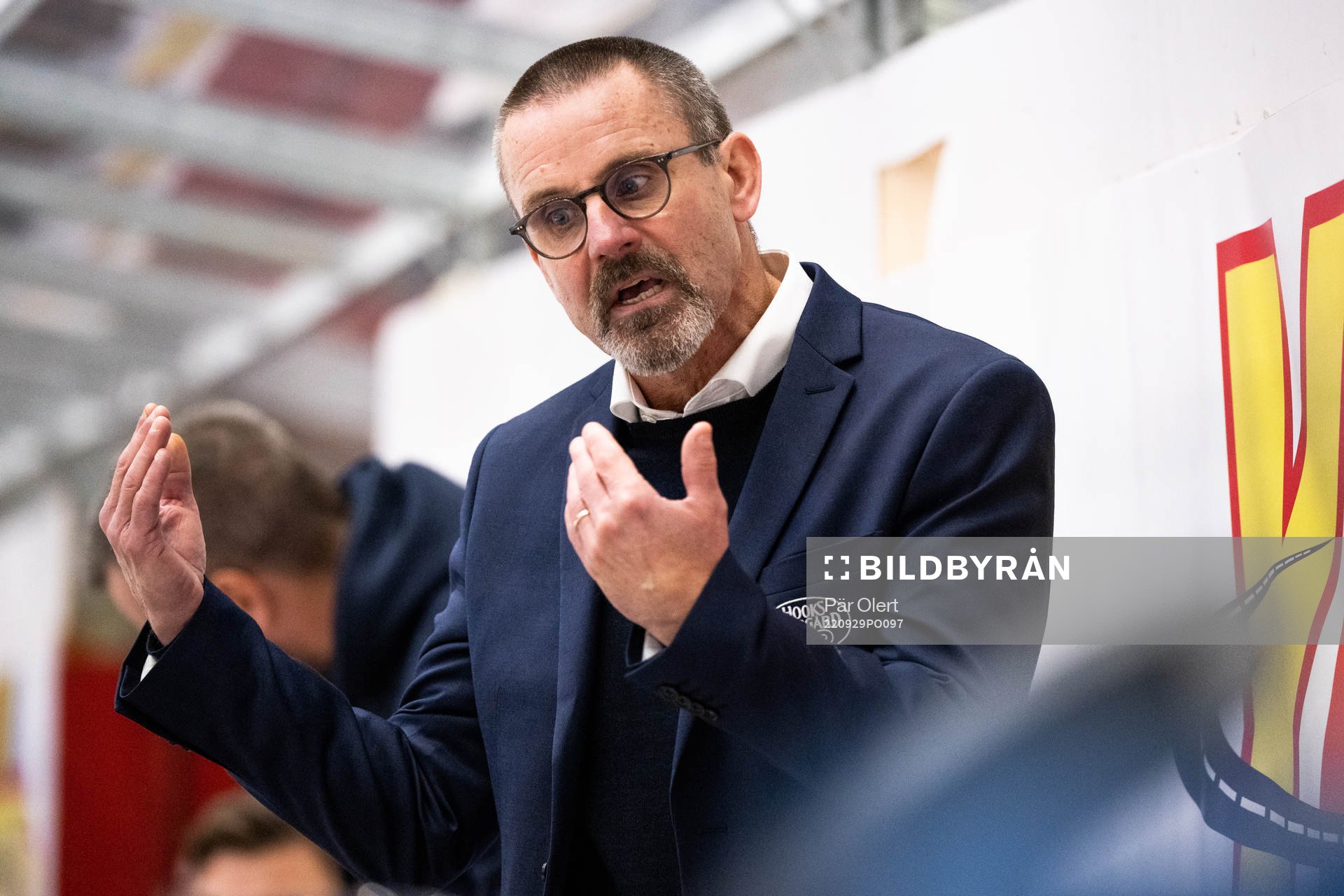 HV71s tränare Tommy Samuelsson