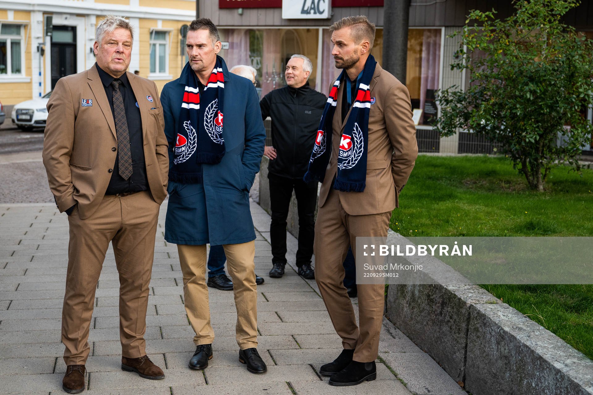 Oskarshamns sportchef Thomas Fröberg, ordförande Johan