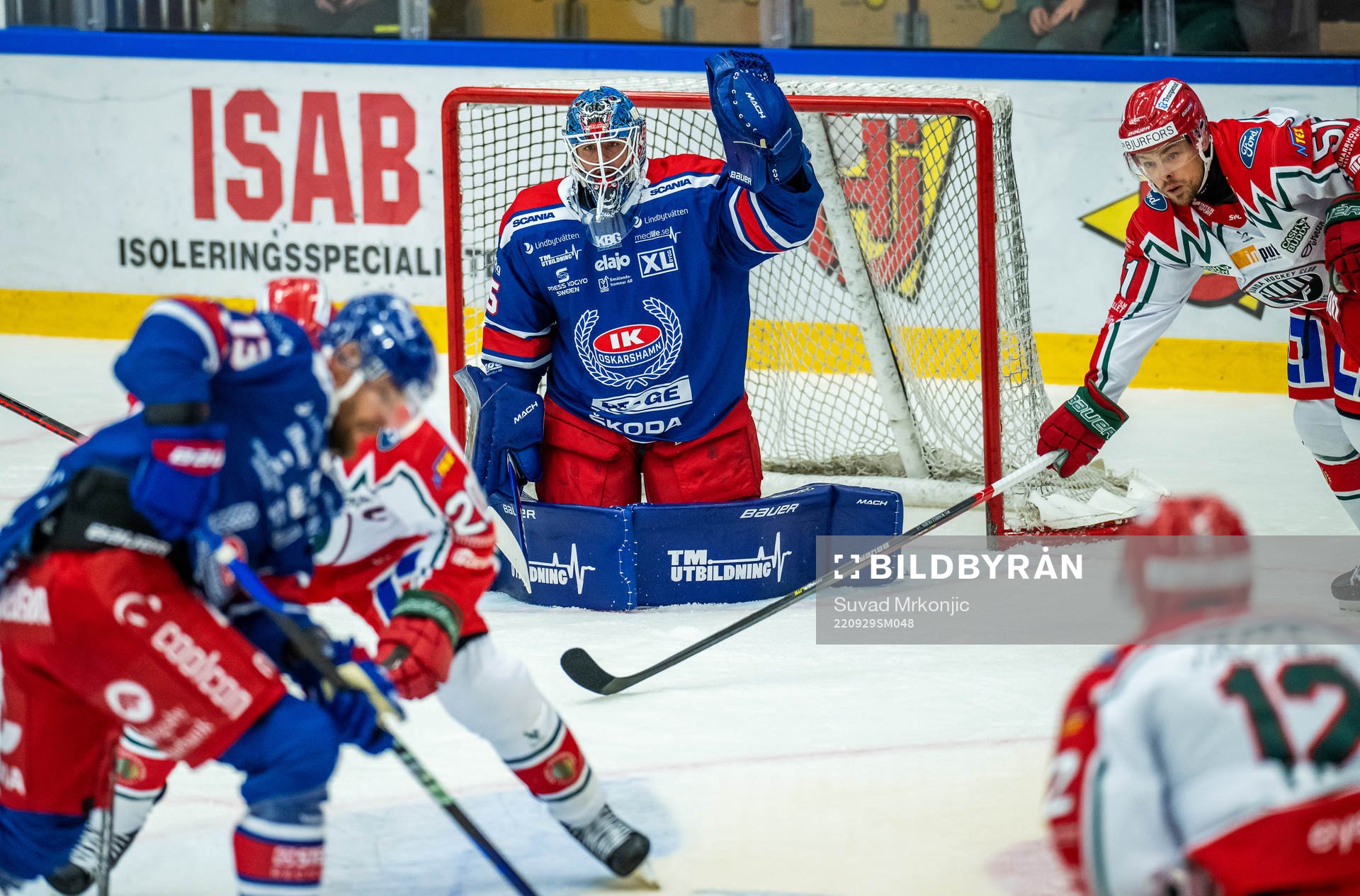 Oskarshamns målvakt Joe Cannata