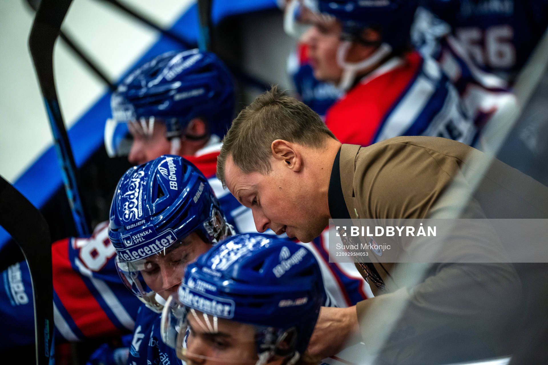 Oskarshamns tränare Martin Filander