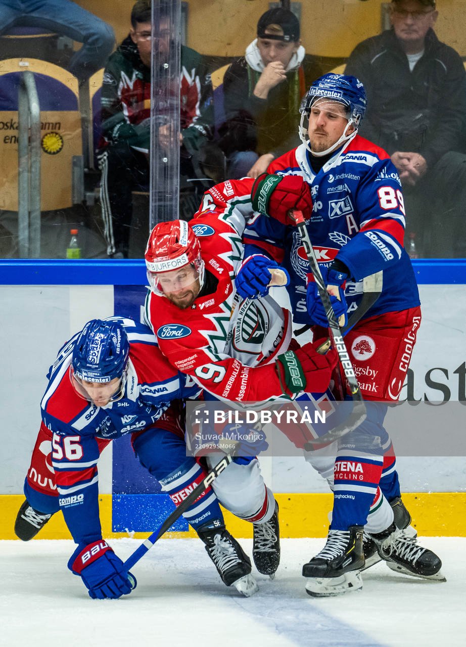 Oskarshamns Robin Norell, Frölundas Jan Mursak och