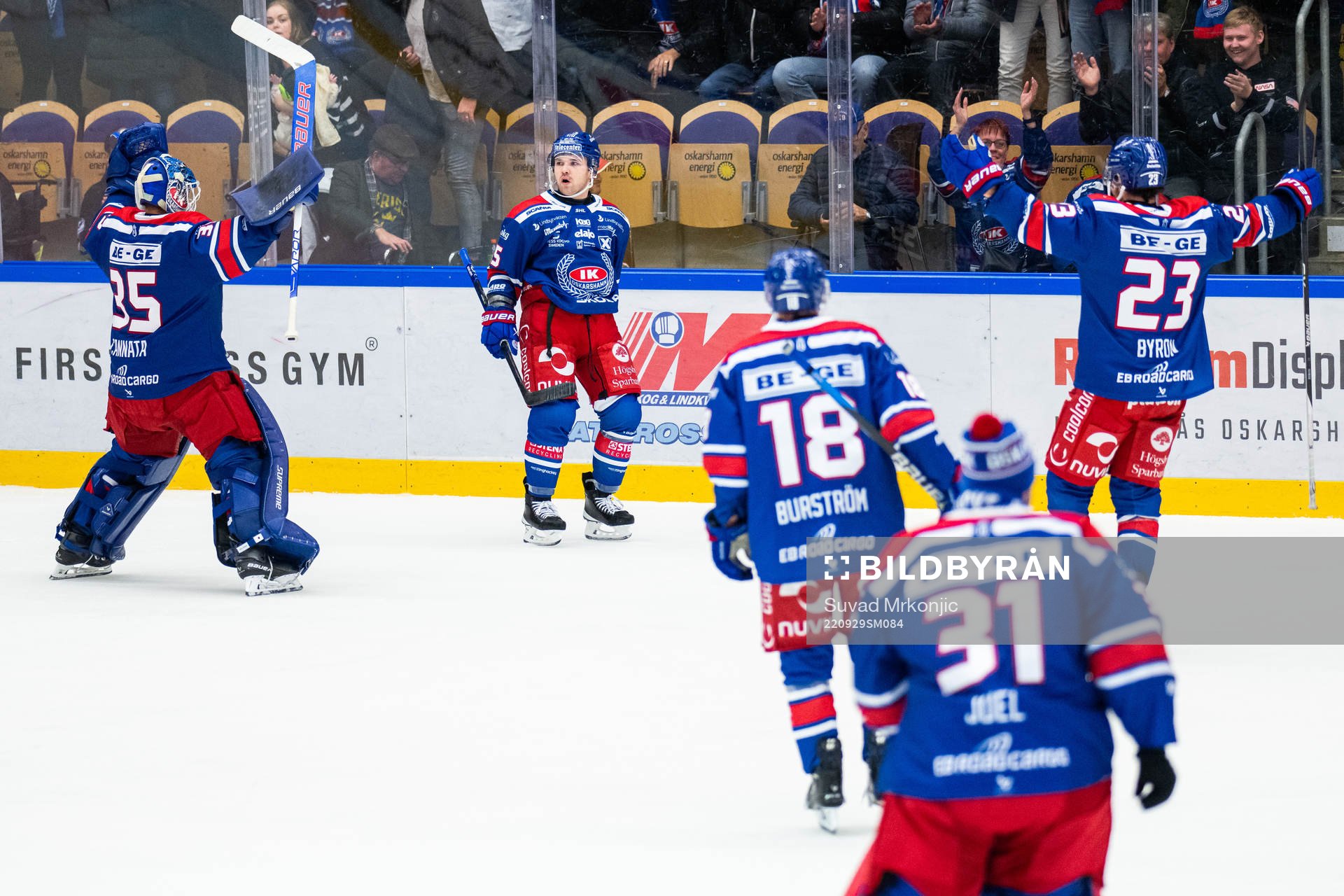 Oskarshamns David Quenneville jublar