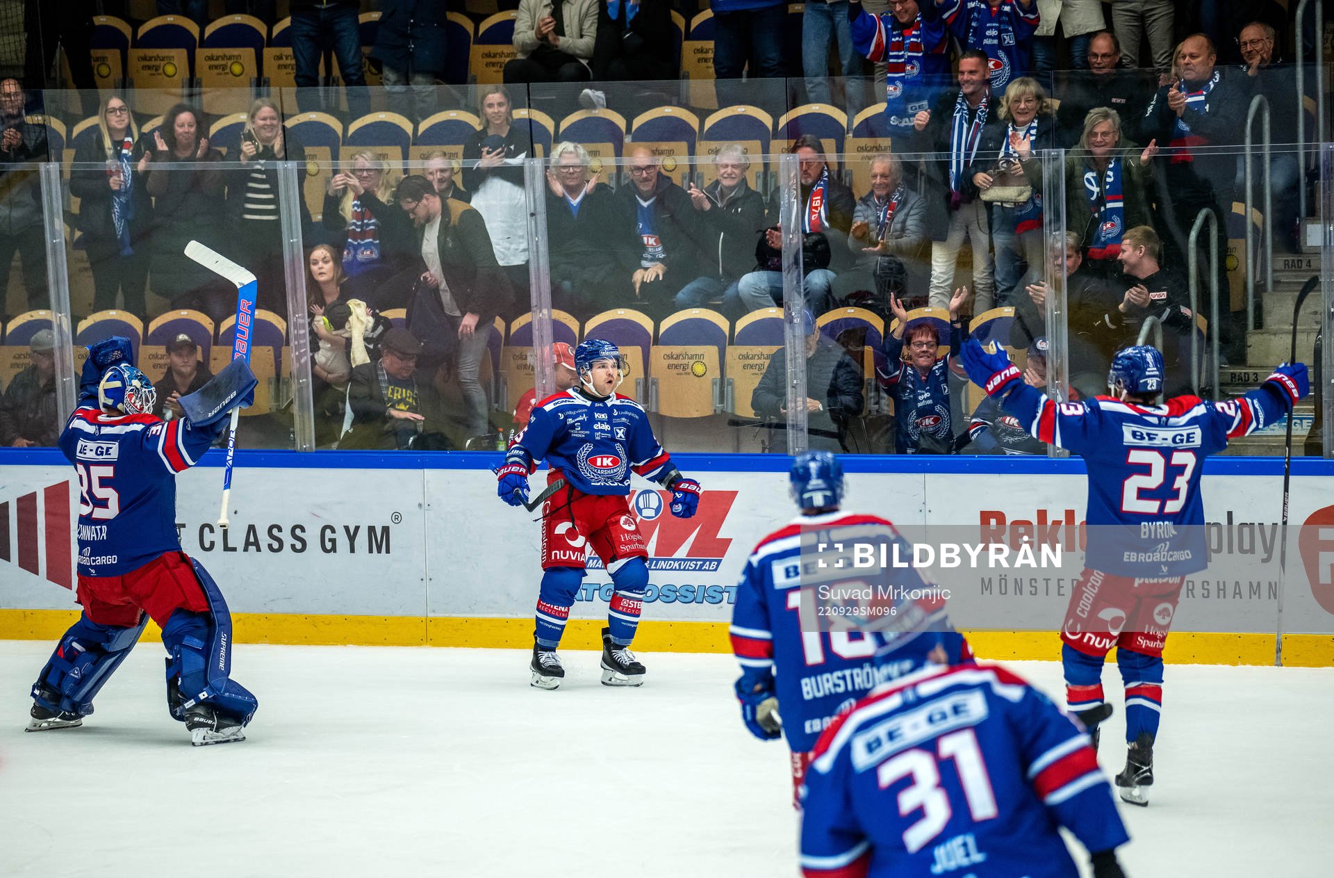 Oskarshamns David Quenneville jublar