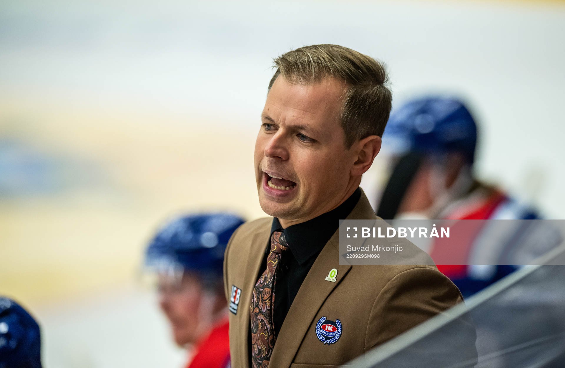 Oskarshamns tränare Martin Filander