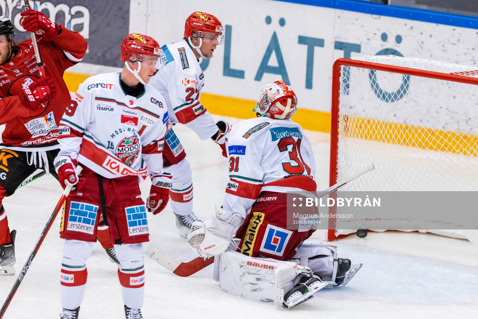 Vita Hästens Jakob Stridsberg gör 5-6 bakom Modos