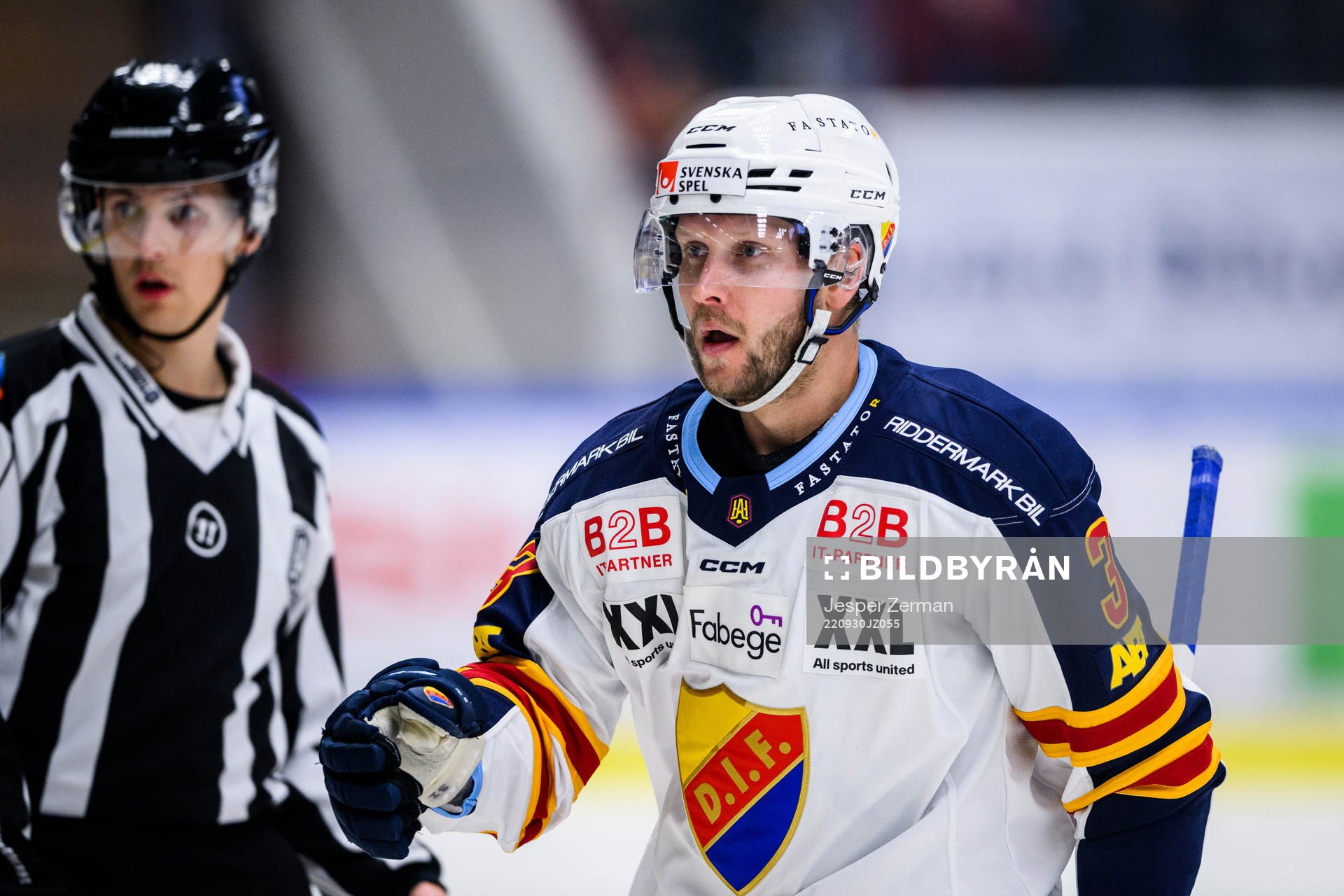 Djurgårdens Alexander Ytterell jublar