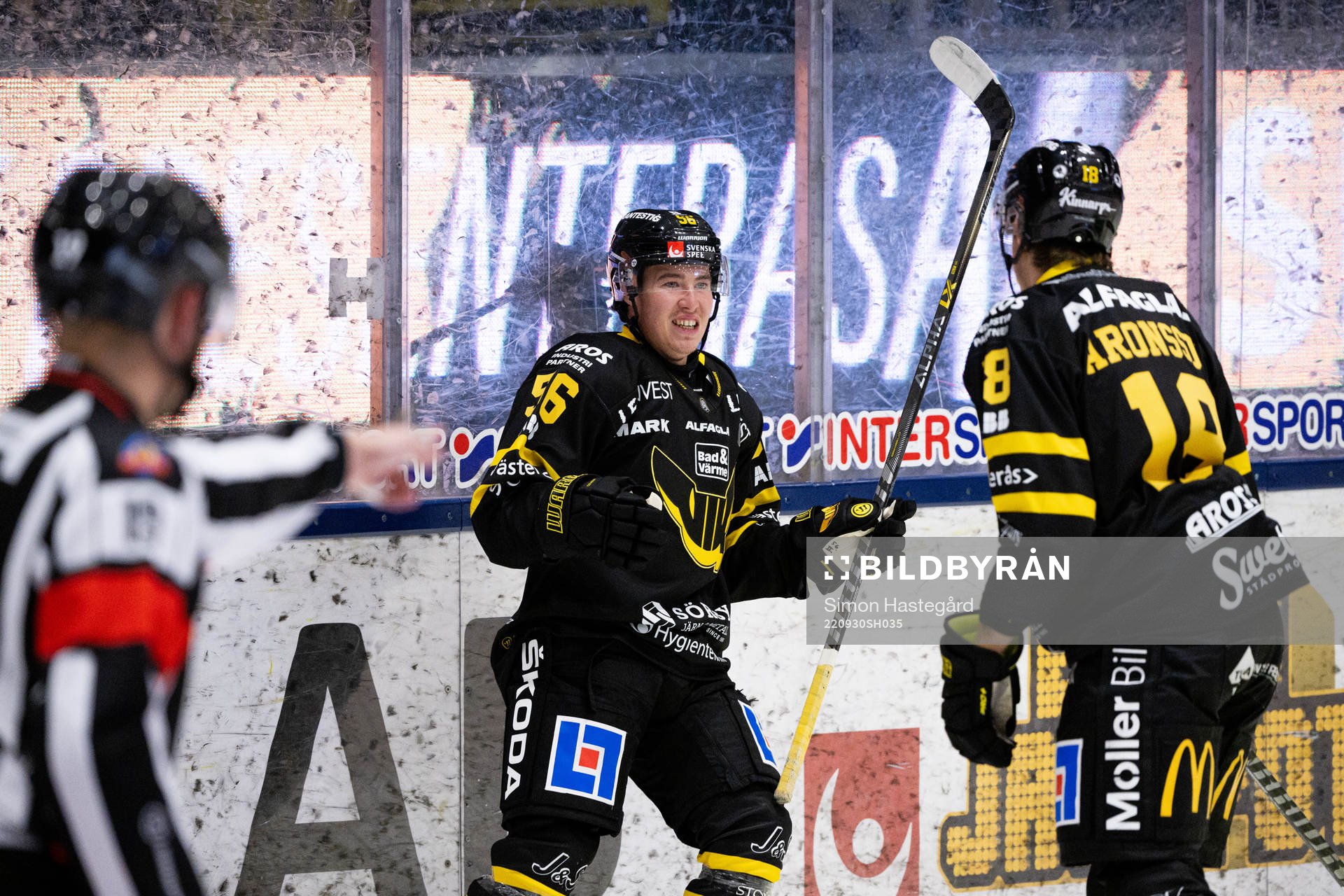 Västerås Alexander Lundsjö jublar