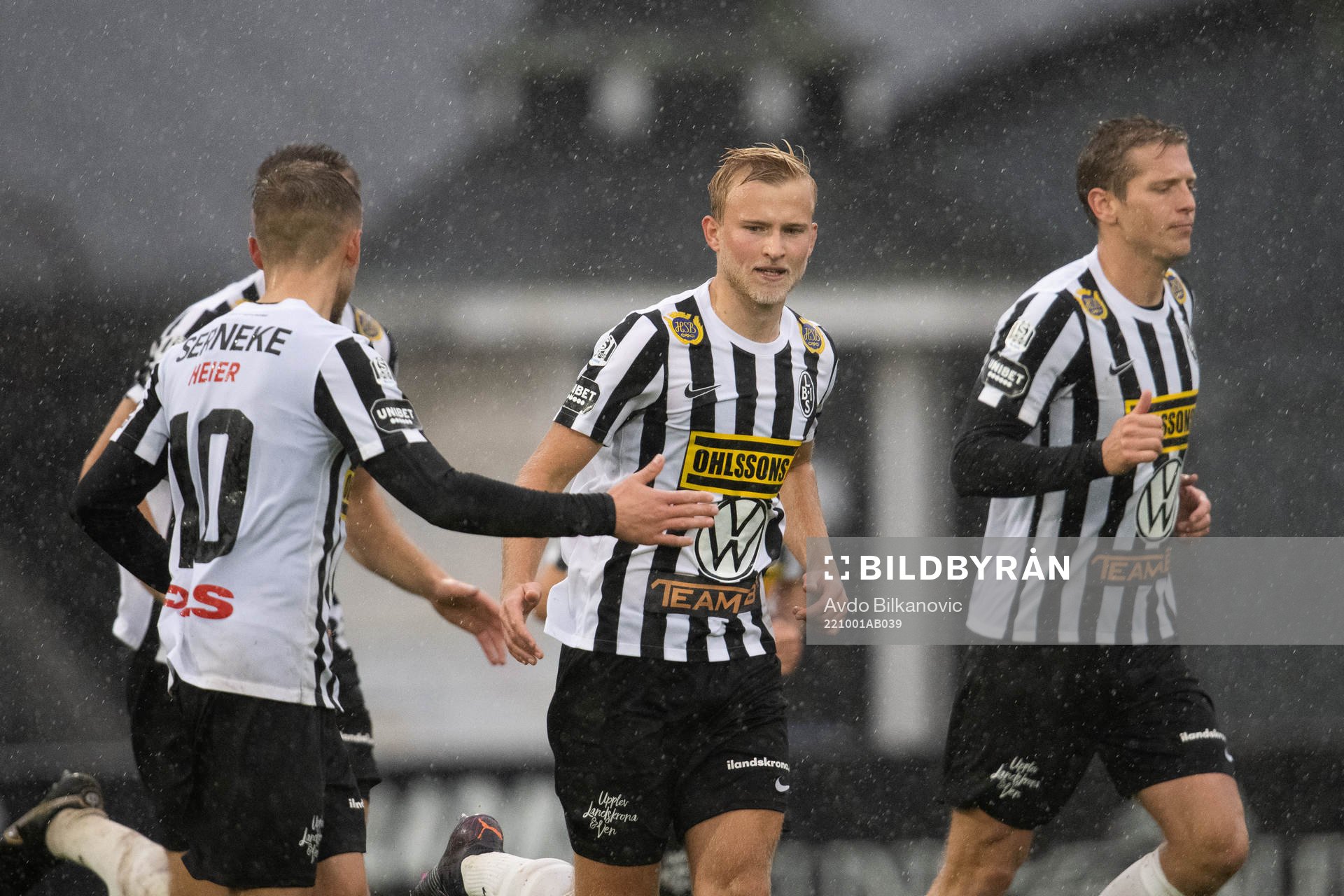 Landskronas Johan Rapp jublar