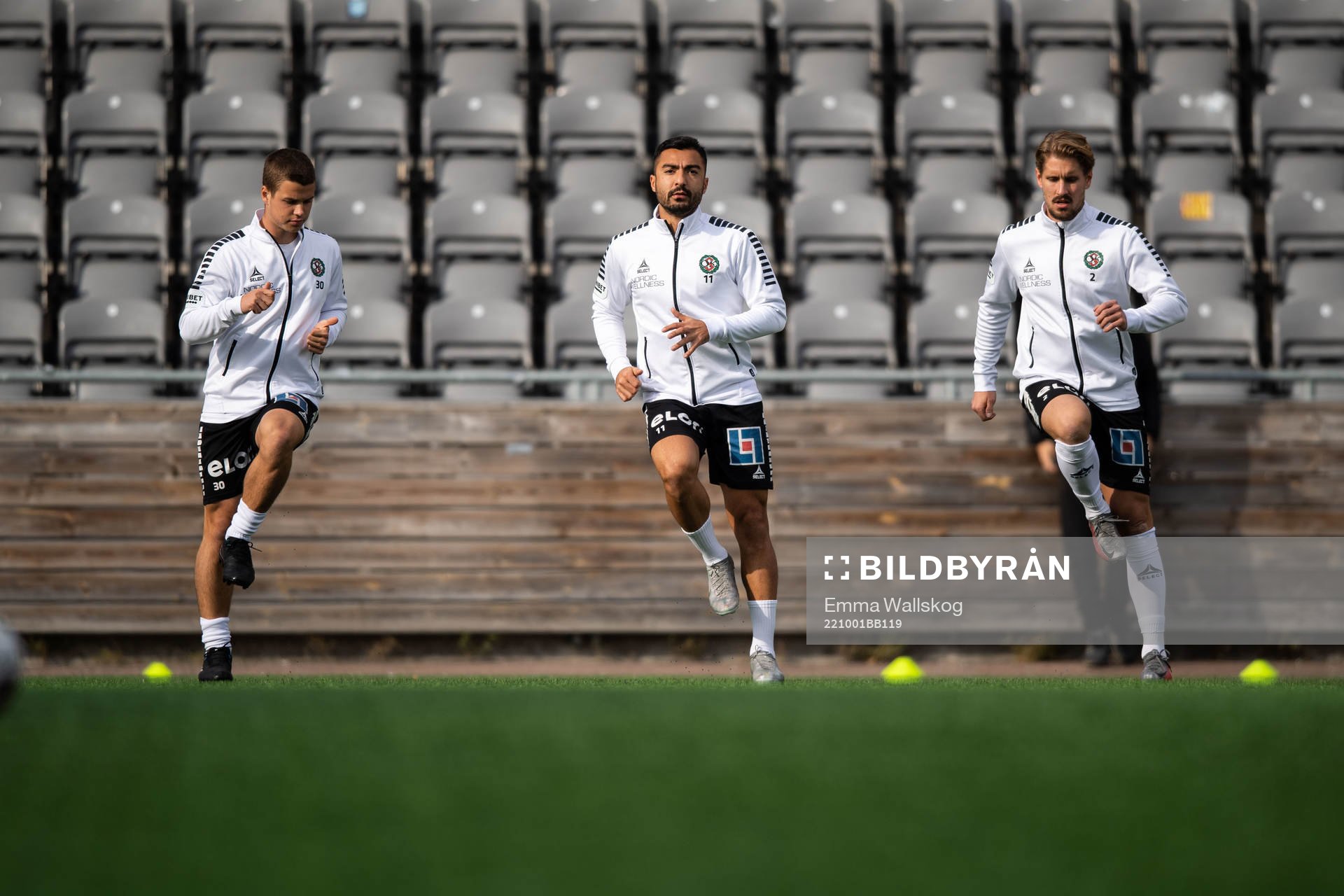 Örebros Samuel Dahl, Jiloan Hamad och Daniel Björnkvist