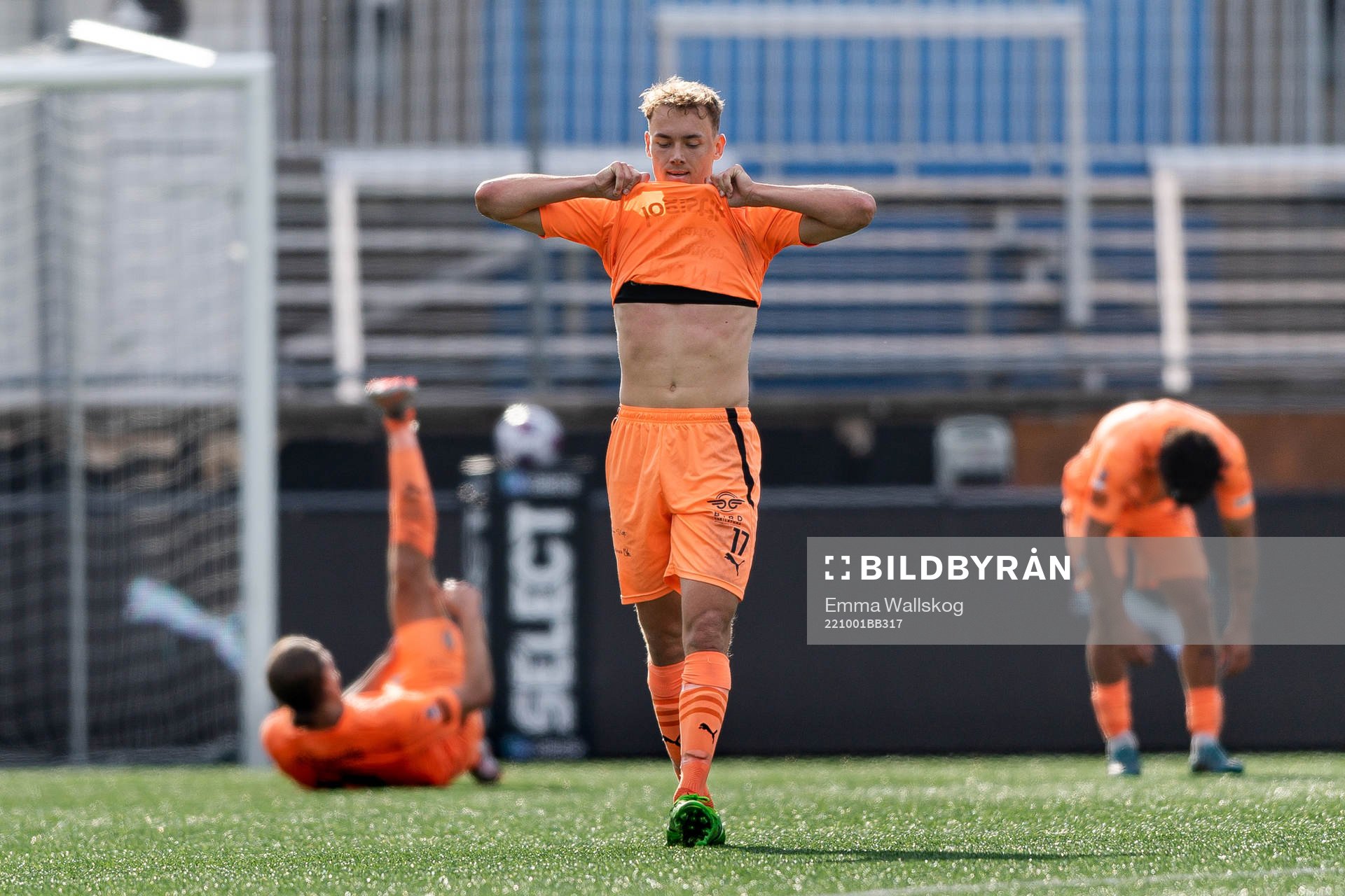 AFC Eskilstunas Anton Ekeroth deppar