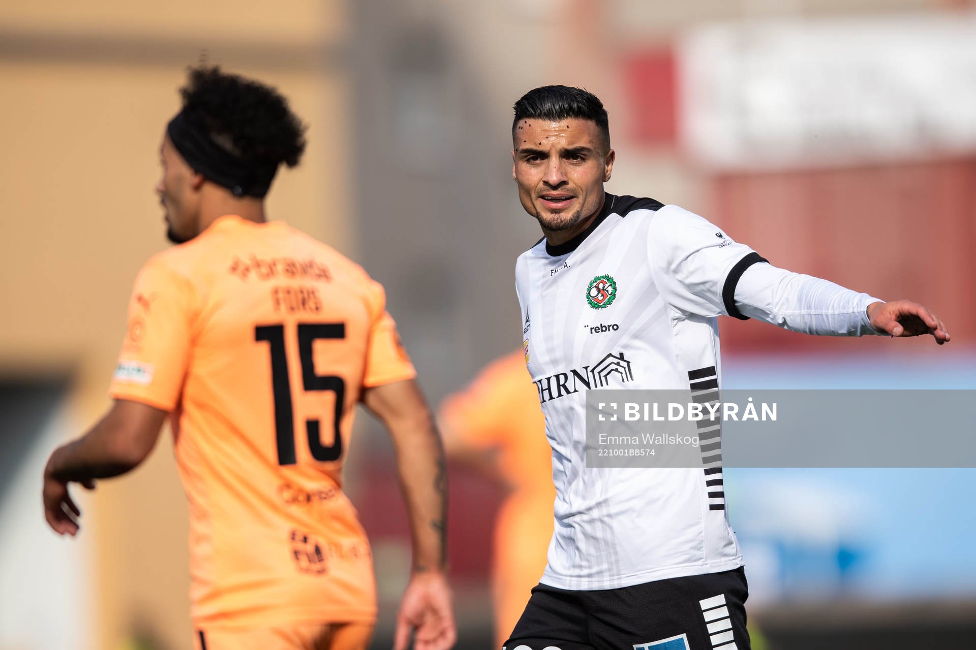 AFC Eskilstunas Victor Fors och Örebros Ahmed Yasin