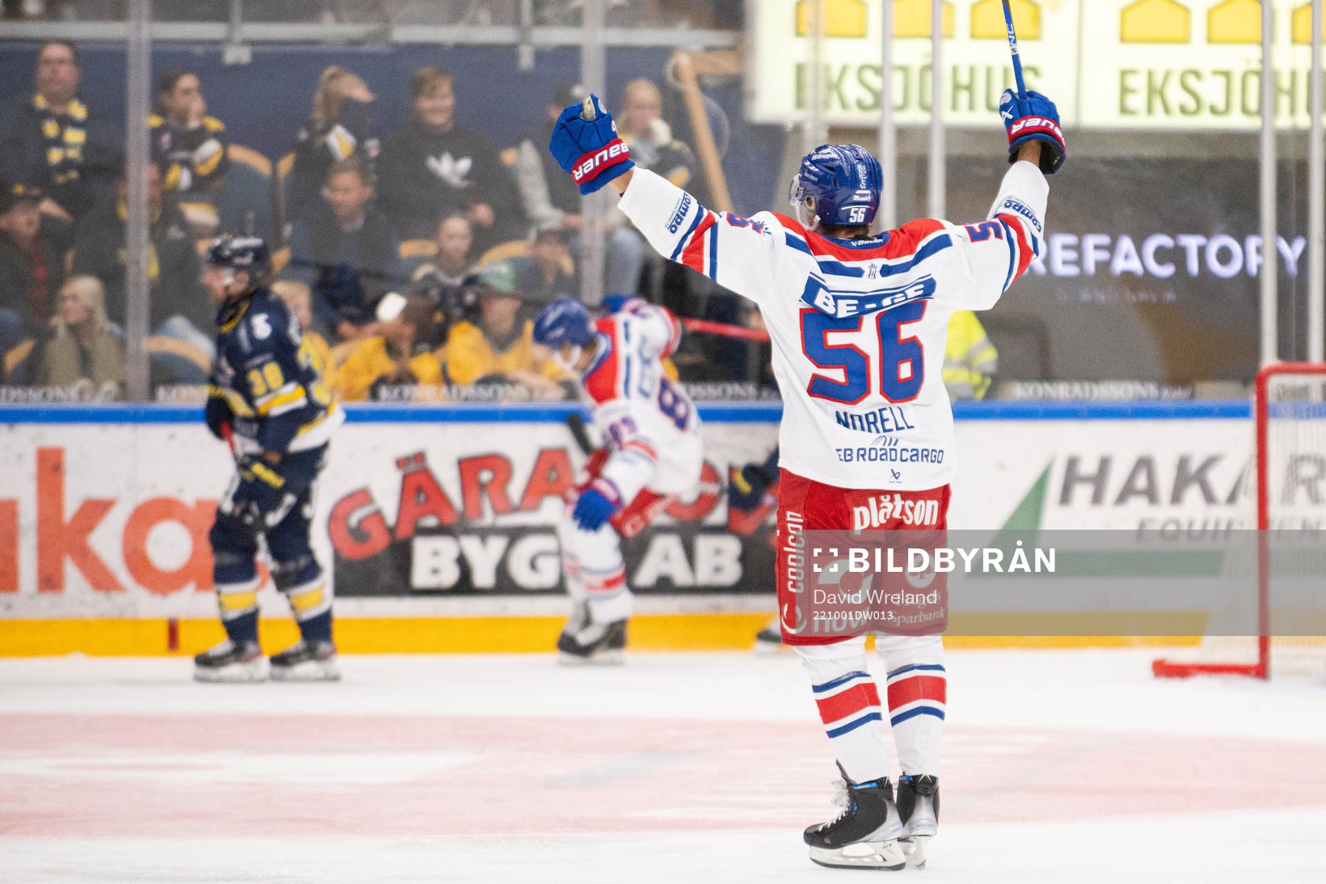 Oskarshamns Robin Norell jublar