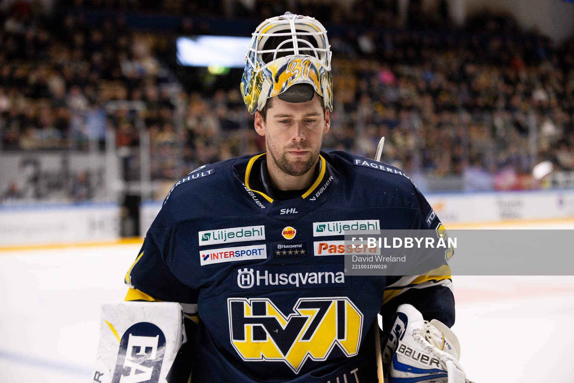 HV71s målvakt Joni Ortio