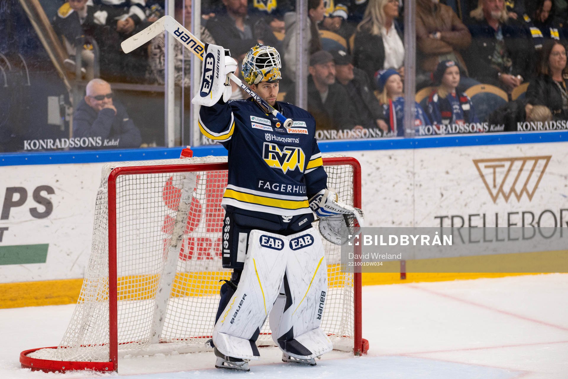 HV71s målvakt Joni Ortio
