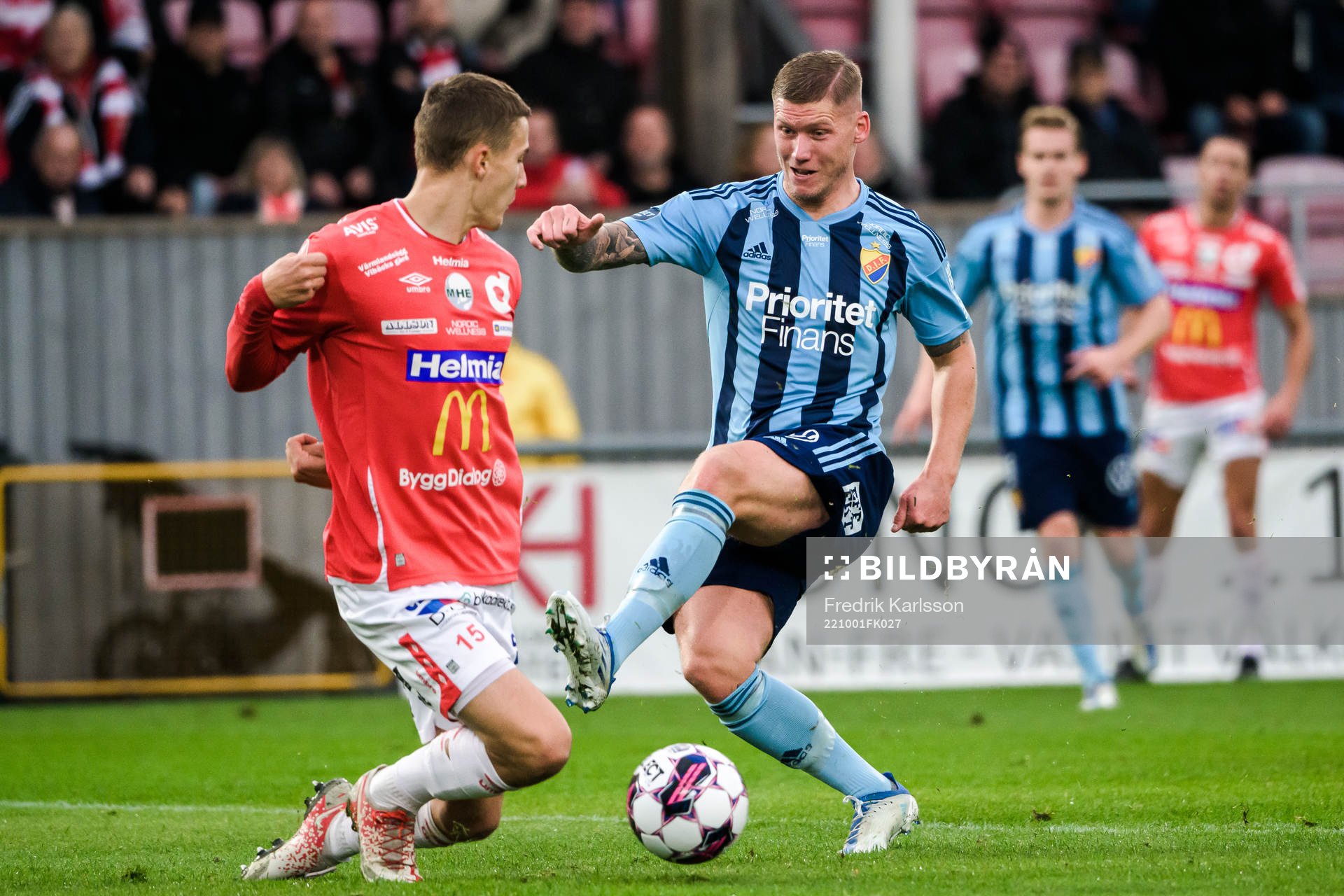 Degerfors Gustaf Lagerbielke och Djurgårdens Victor