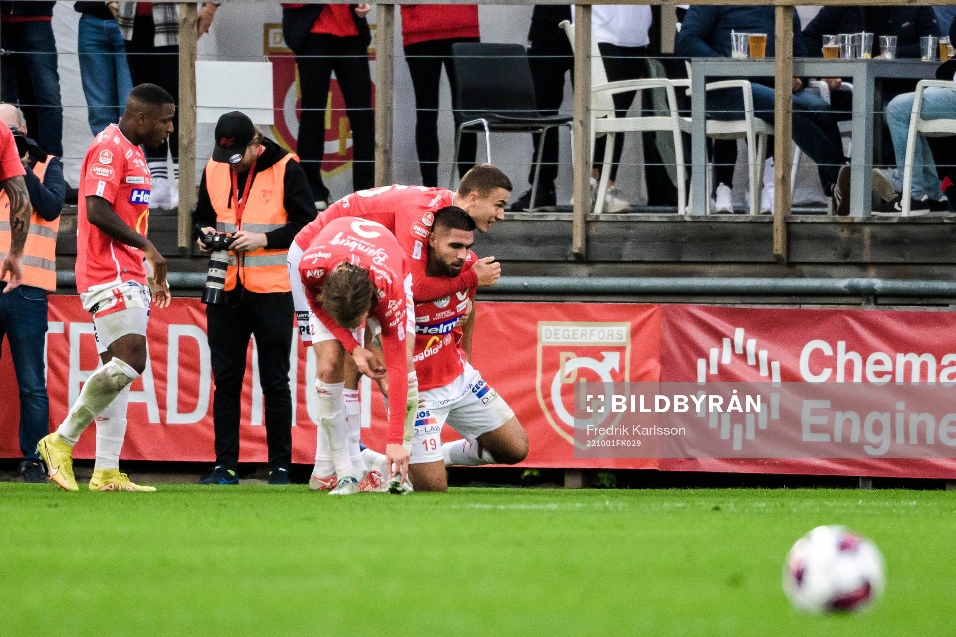 Degerfors Omar Faraj jublar
