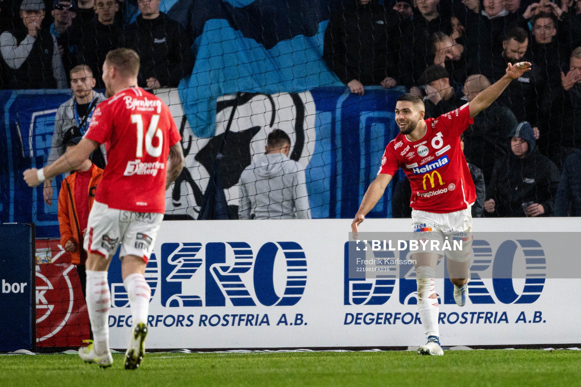 Degerfors Omar Faraj jublar