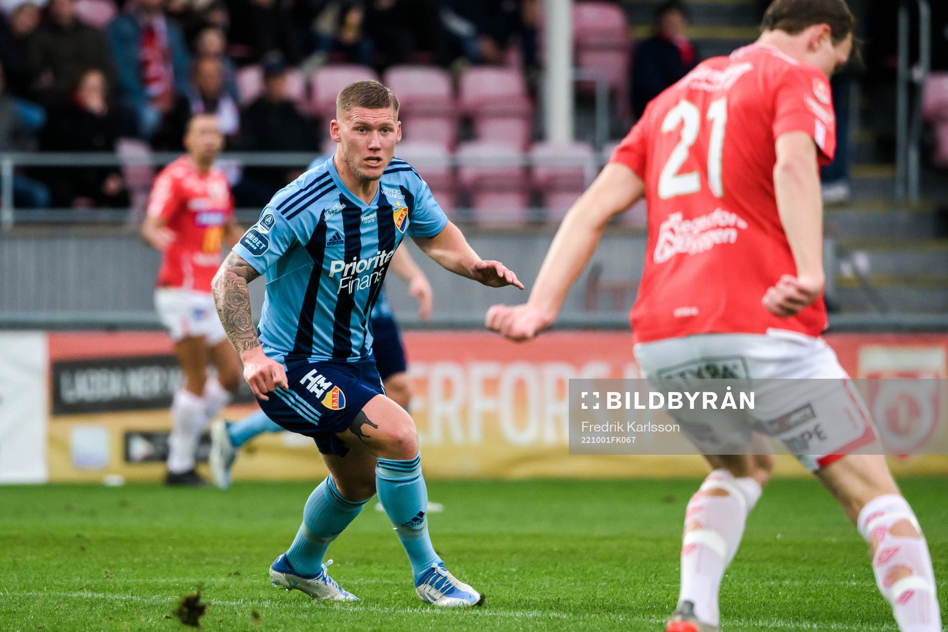 Djurgårdens Victor Edvardsen