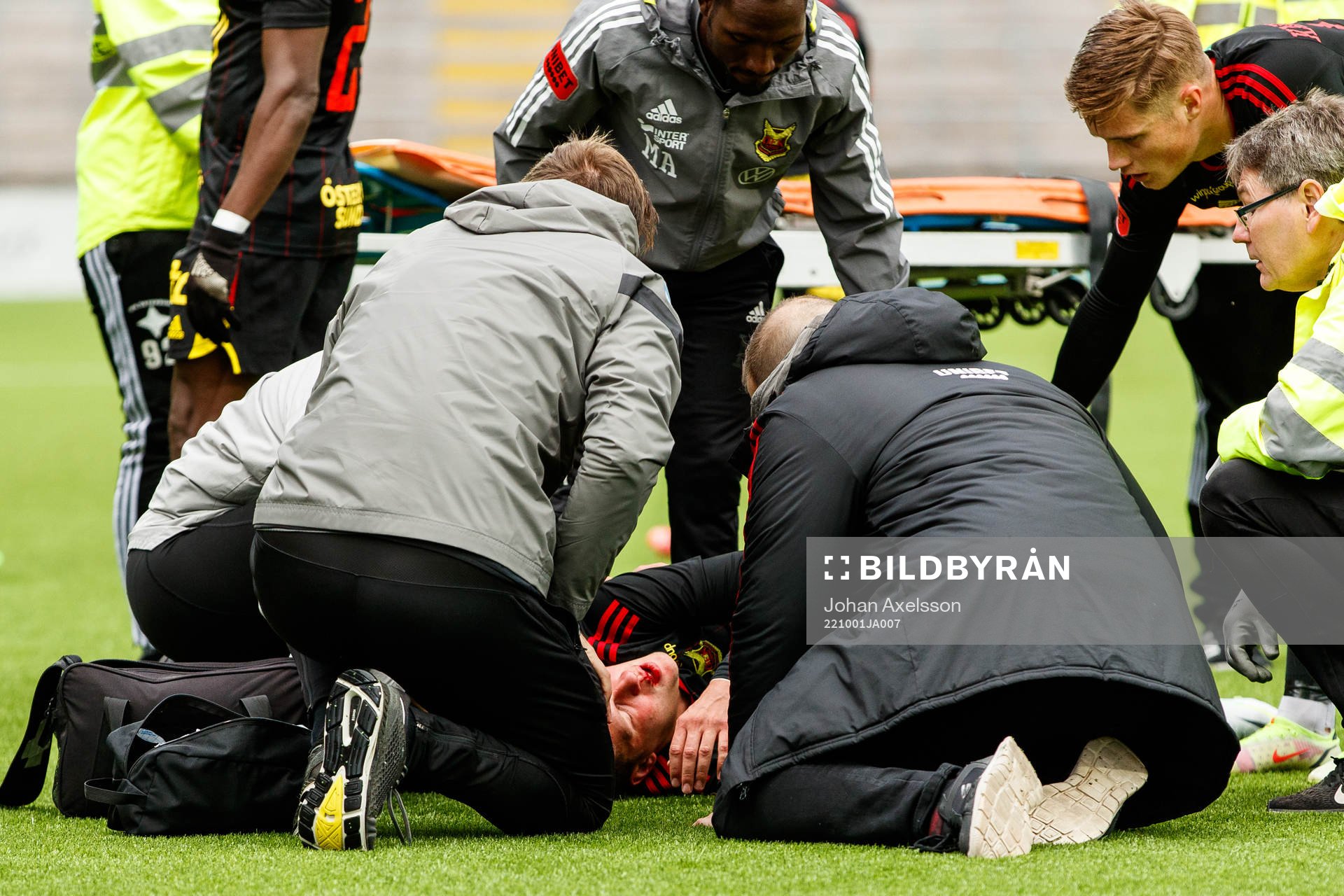 Östersunds Myroslav Mazur  får vård