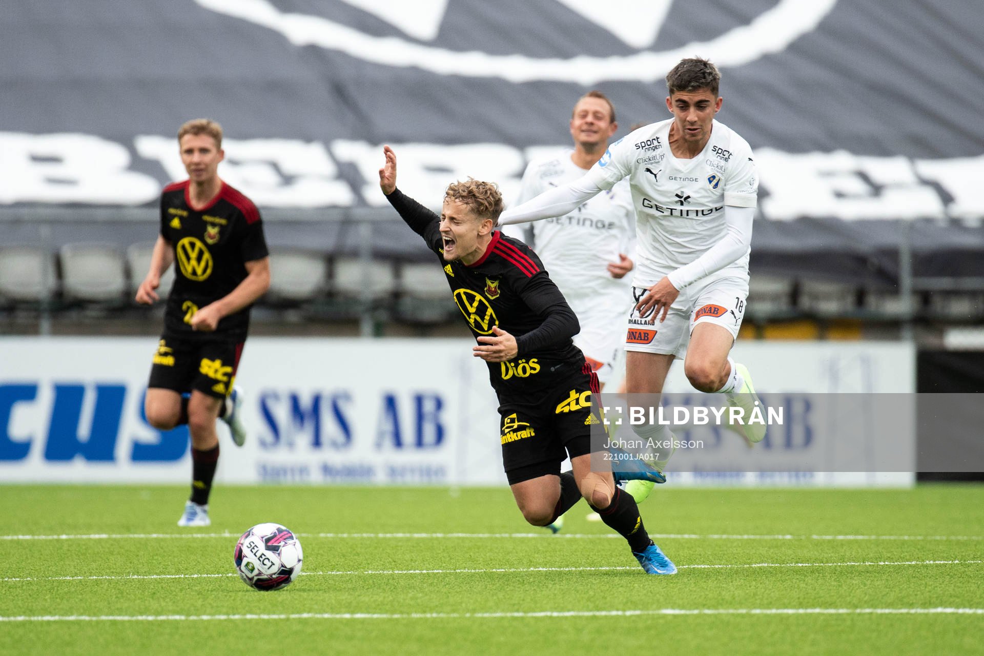 Östersunds Henrik Bellman och Halmstads Emil Tot Wikström
