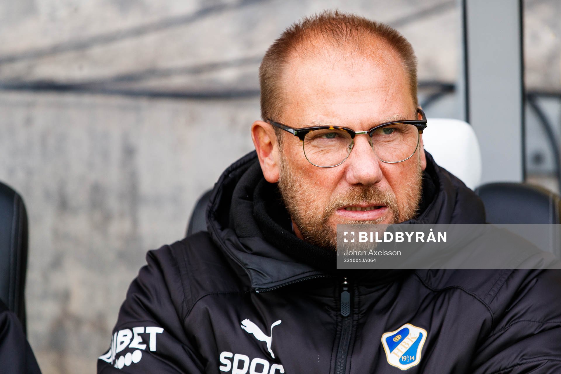 Halmstads tränare Magnus Haglund