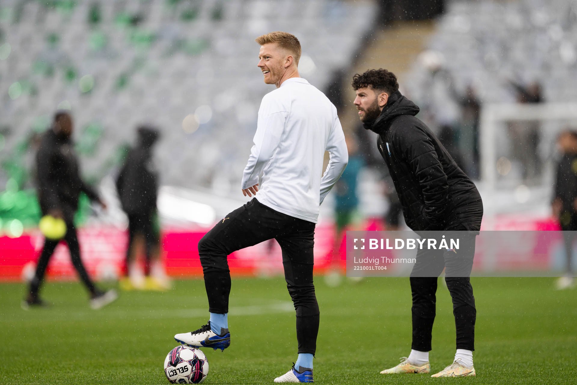 Malmö FFs Anders Christiansen och Erdal Rakip