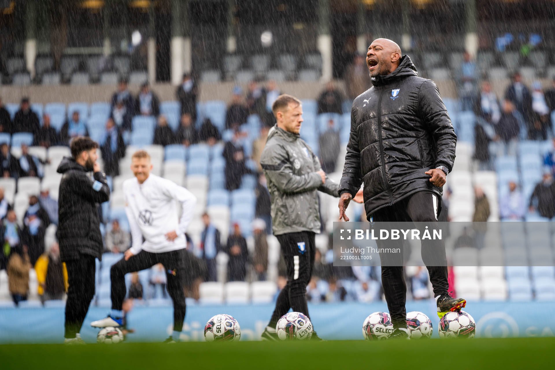 Malmö FFs assisterande tränare Jeffrey Aubynn