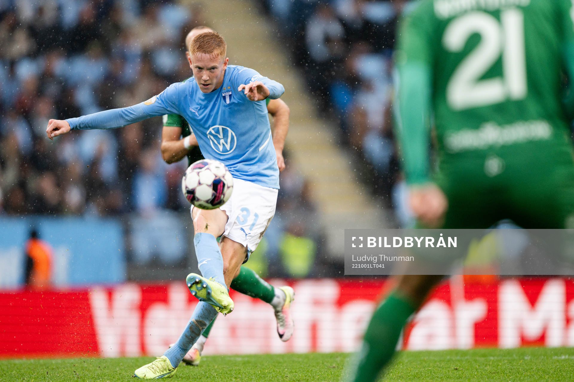 Malmö FFs Hugo Larsson