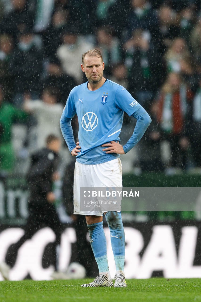 Malmö FFs Ola Toivonen deppar