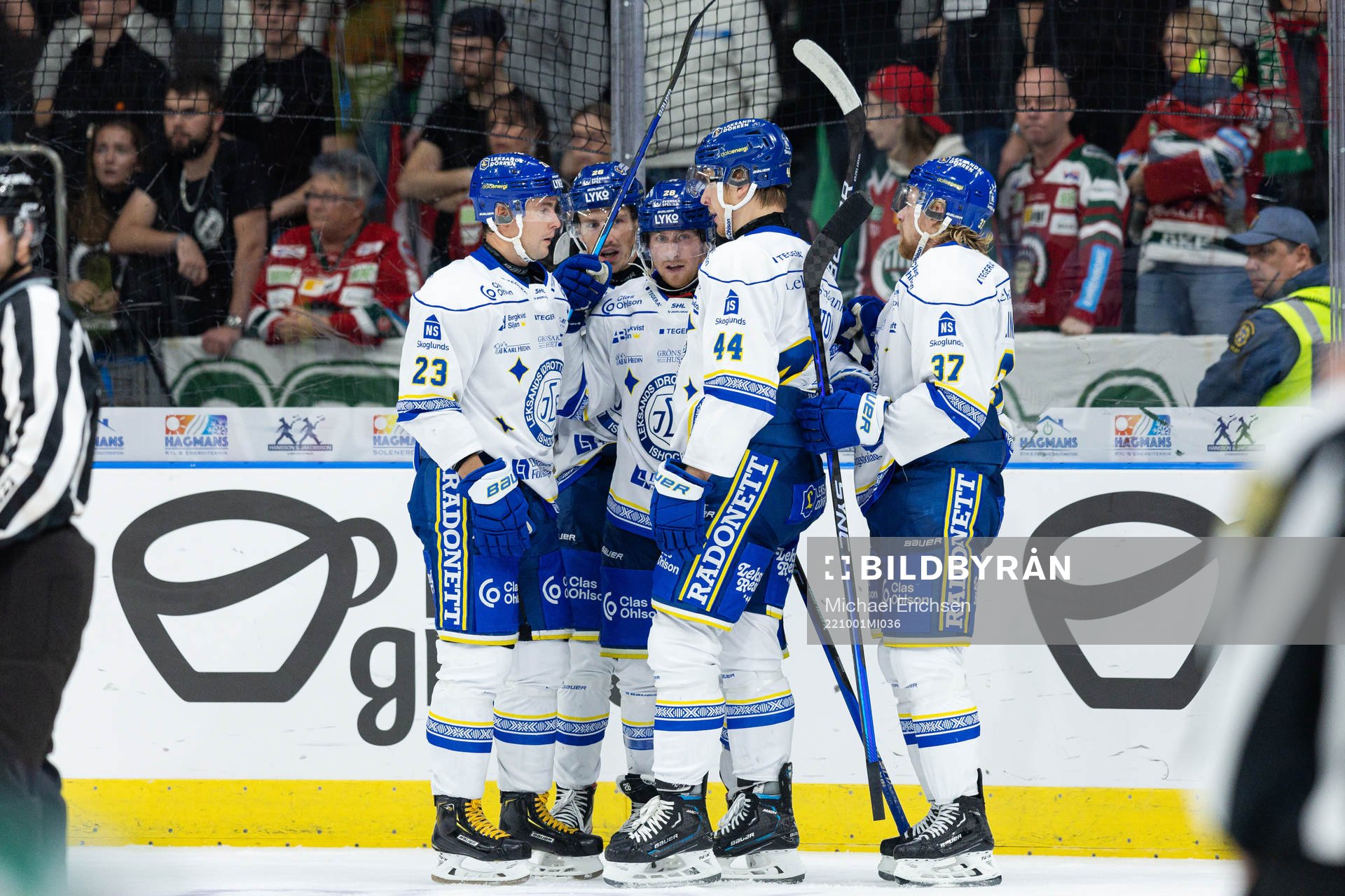 Leksands Mikael Ruohomaa. Justin Glenn Kloos , Carter