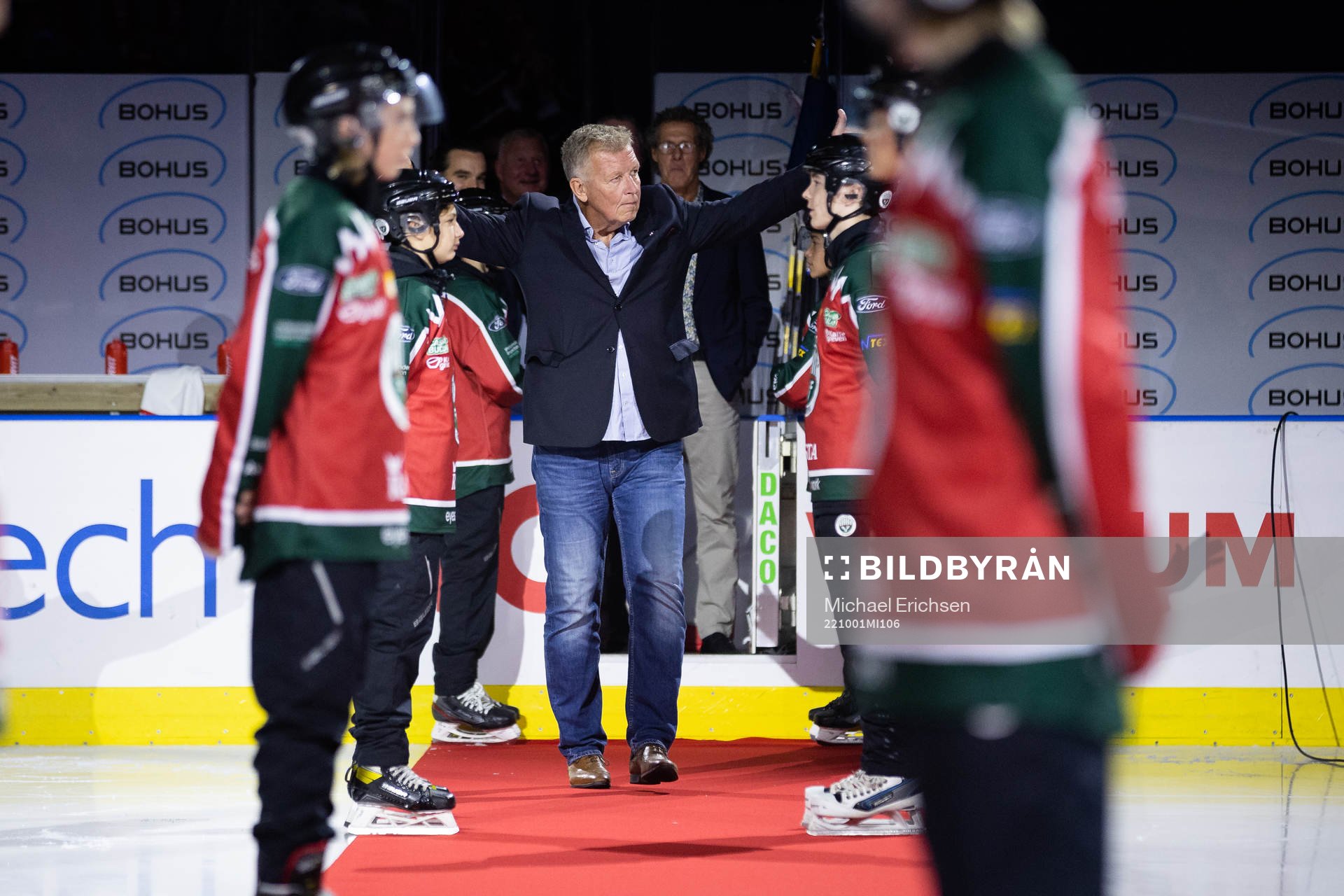 Tidigare spelaren och lagkaptenen Anders Broström