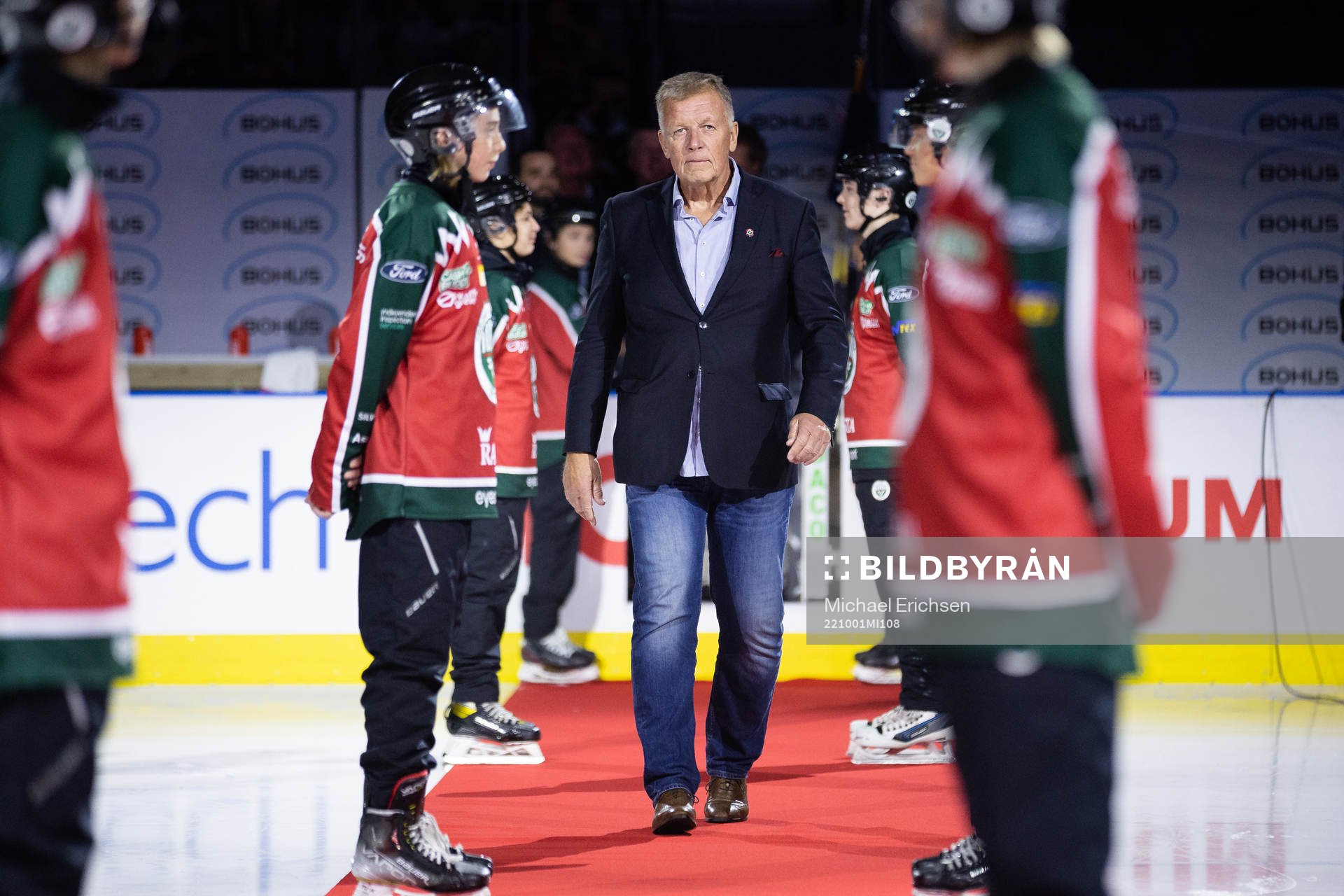 Tidigare spelaren och lagkaptenen Anders Broström