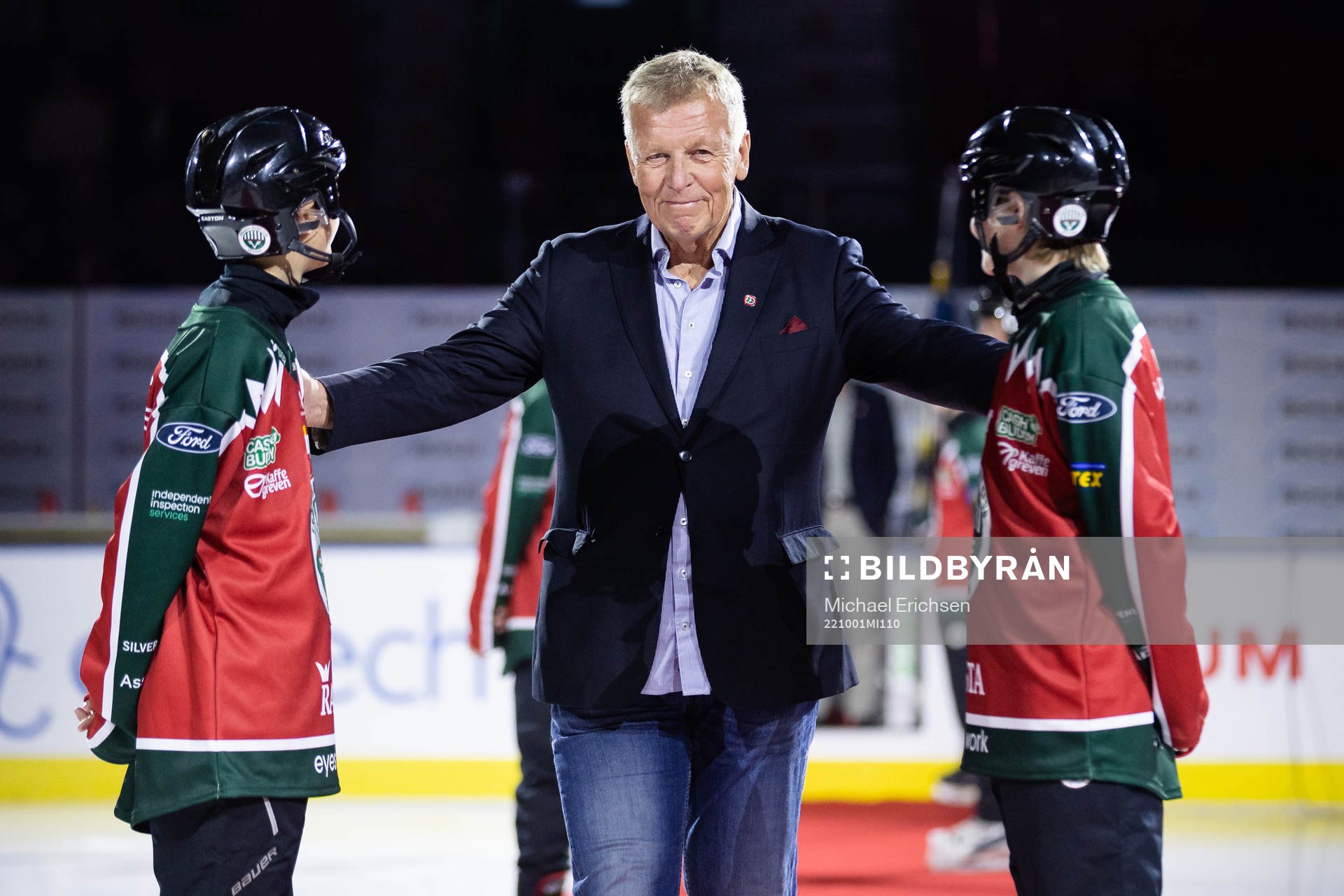 Tidigare spelaren och lagkaptenen Anders Broström