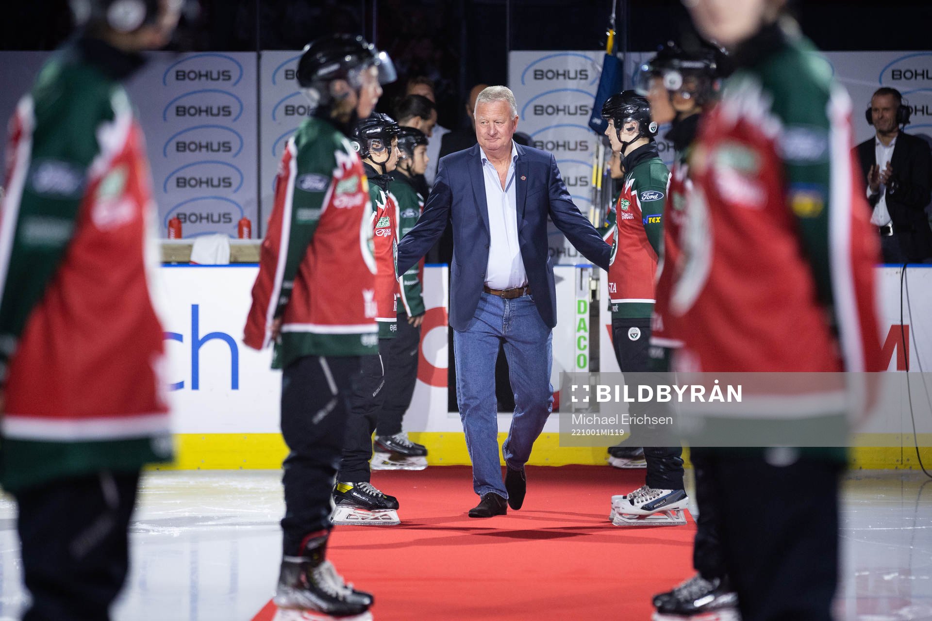 Tidigare spelaren och lagkaptenen Jan Karlsson