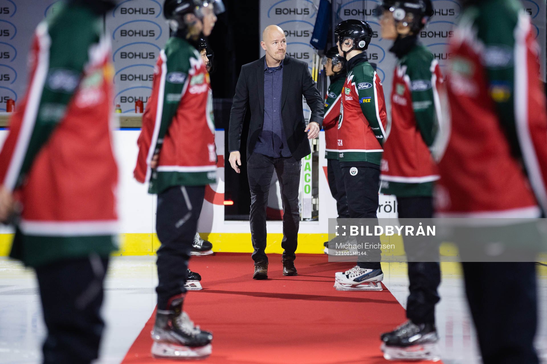 Tidigare spelaren och lagkaptenen Jonas Johnson