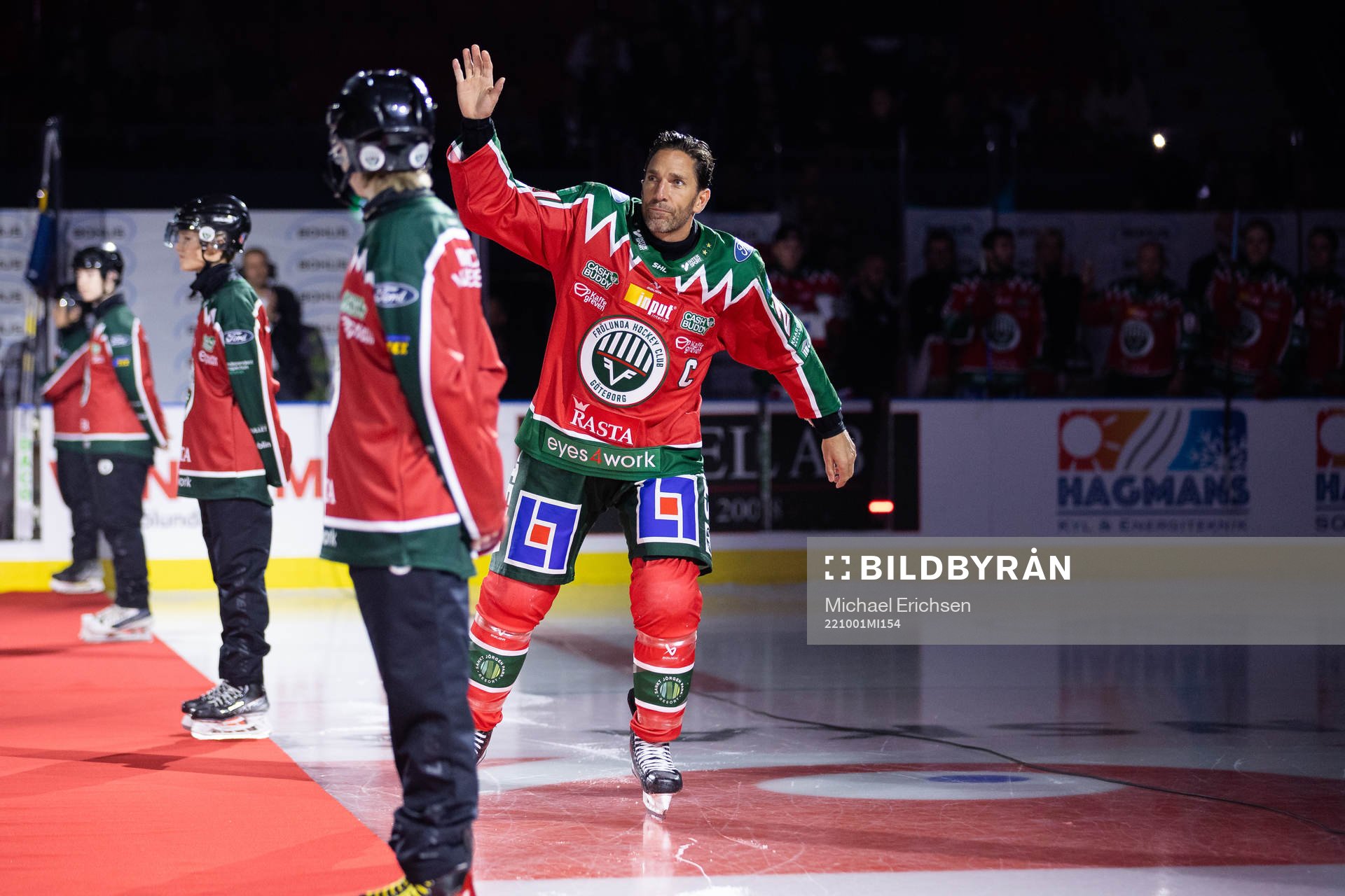 Frölundas lagkapten Joel Lundqvist