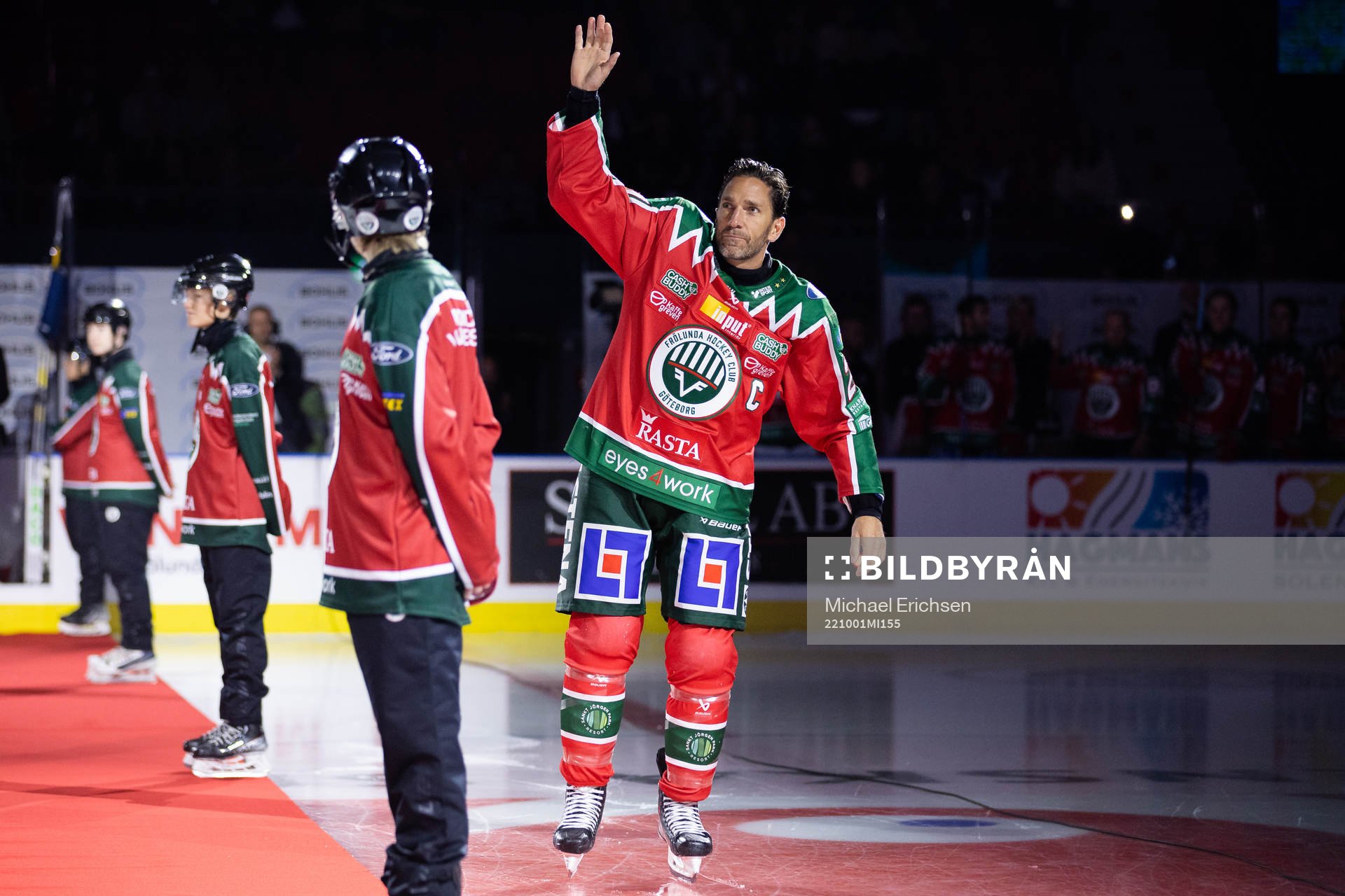 Frölundas lagkapten Joel Lundqvist