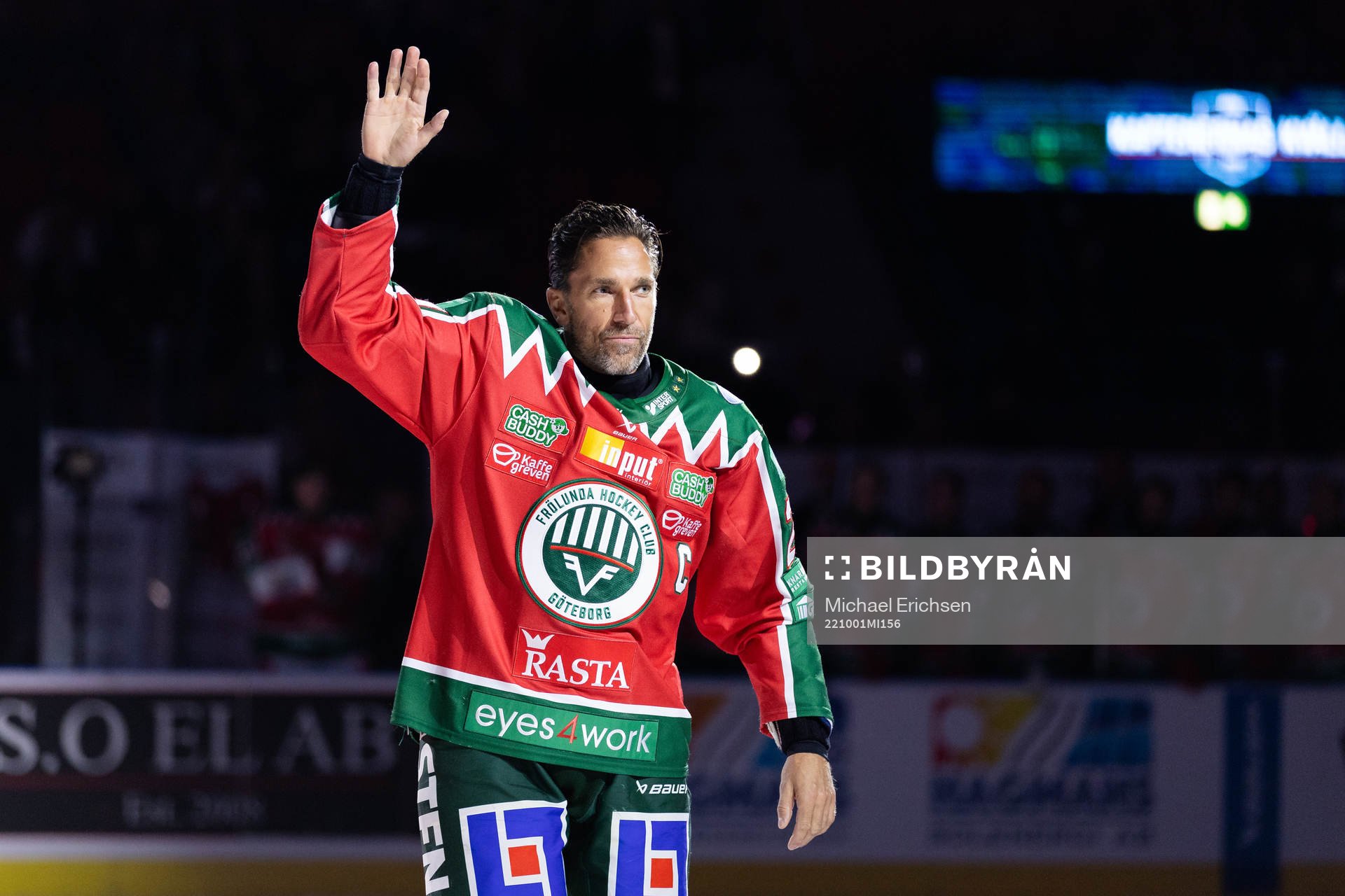 Frölundas lagkapten Joel Lundqvist