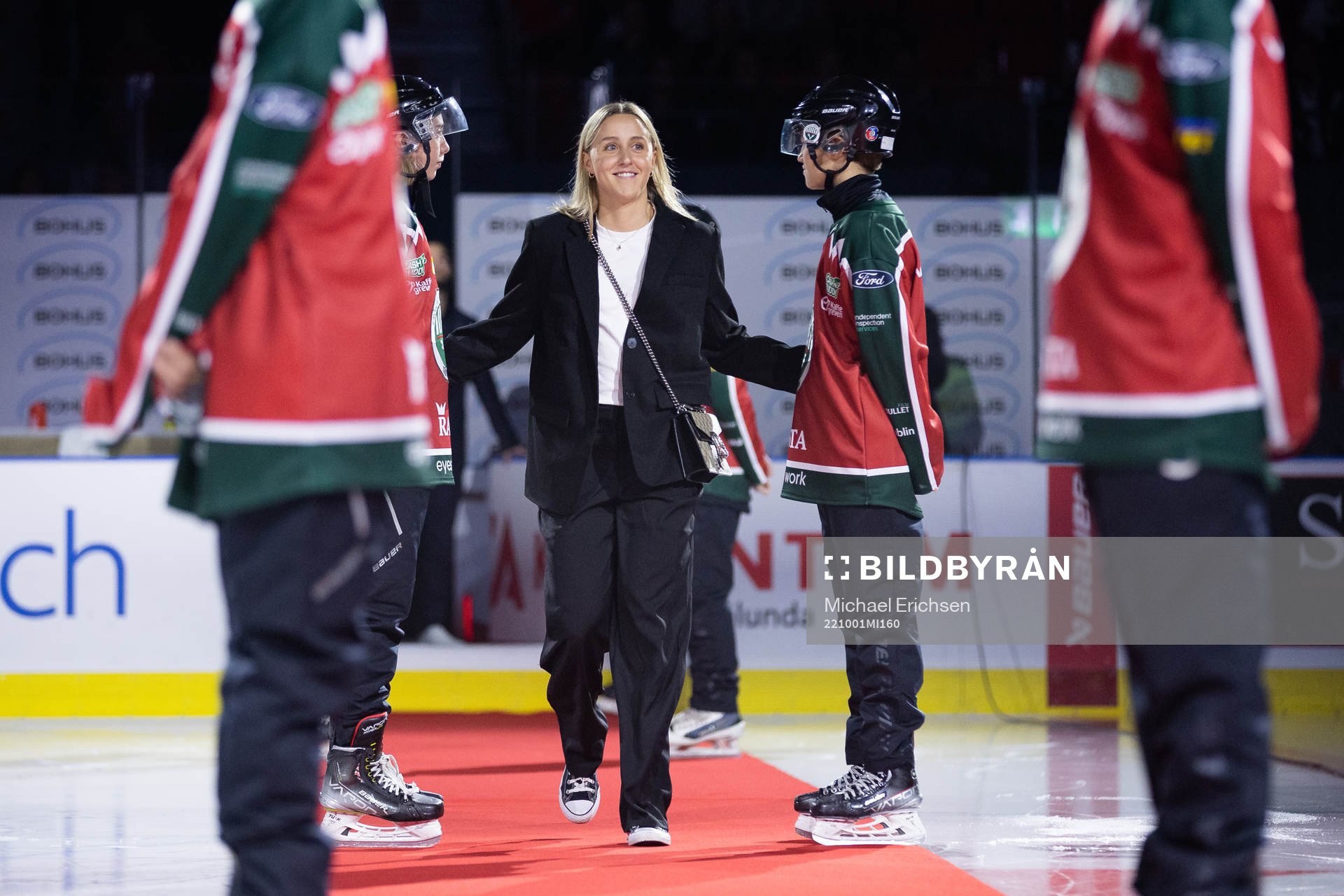 Frölundas damlags lagkapten Hanna Olsson