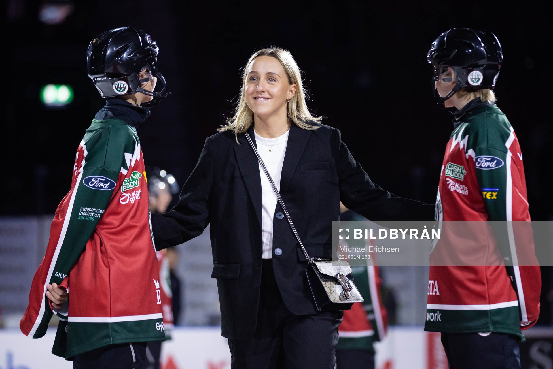 Frölundas damlags lagkapten Hanna Olsson