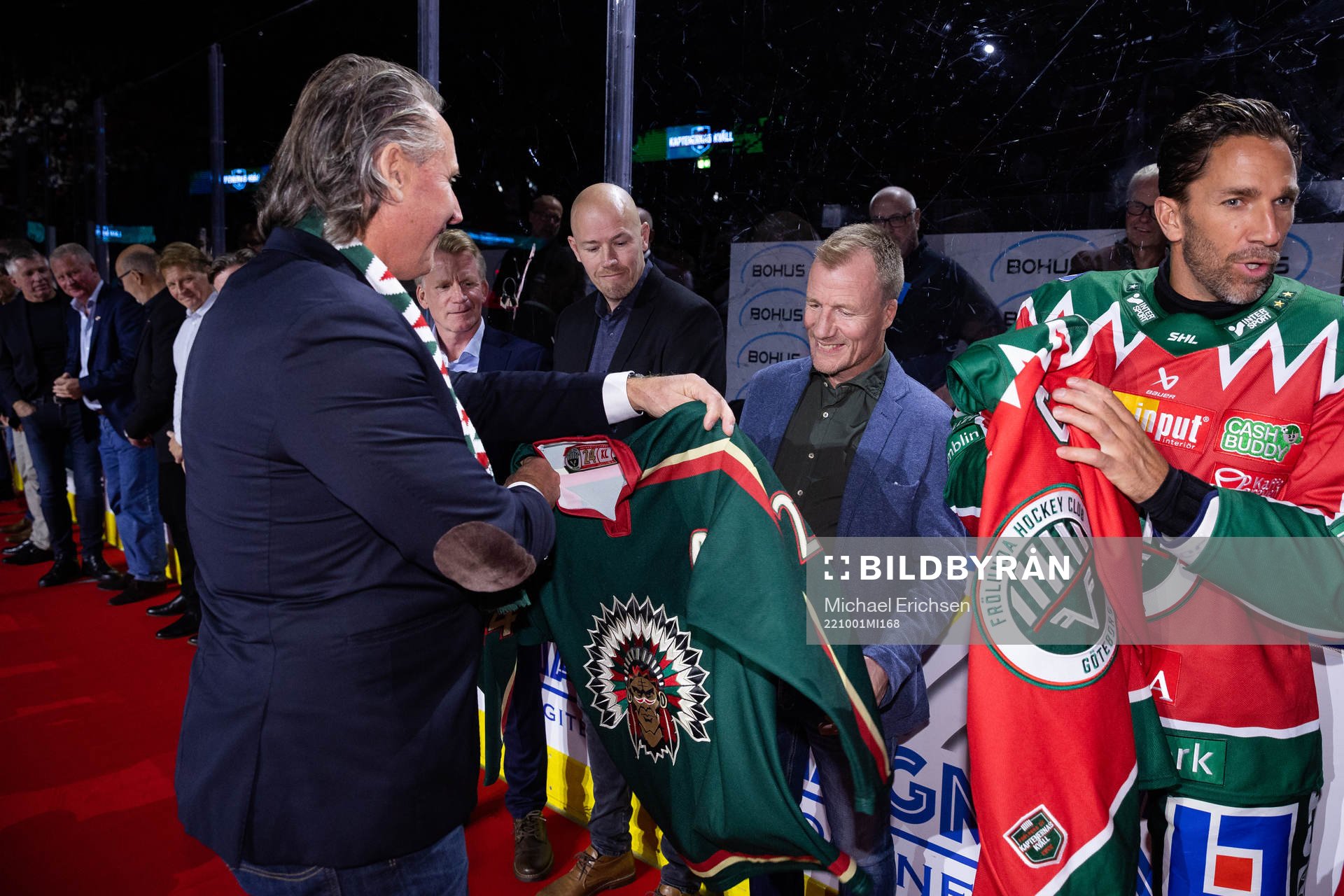 Frölundas tidigare spelare och lagkapten Niklas Andersson