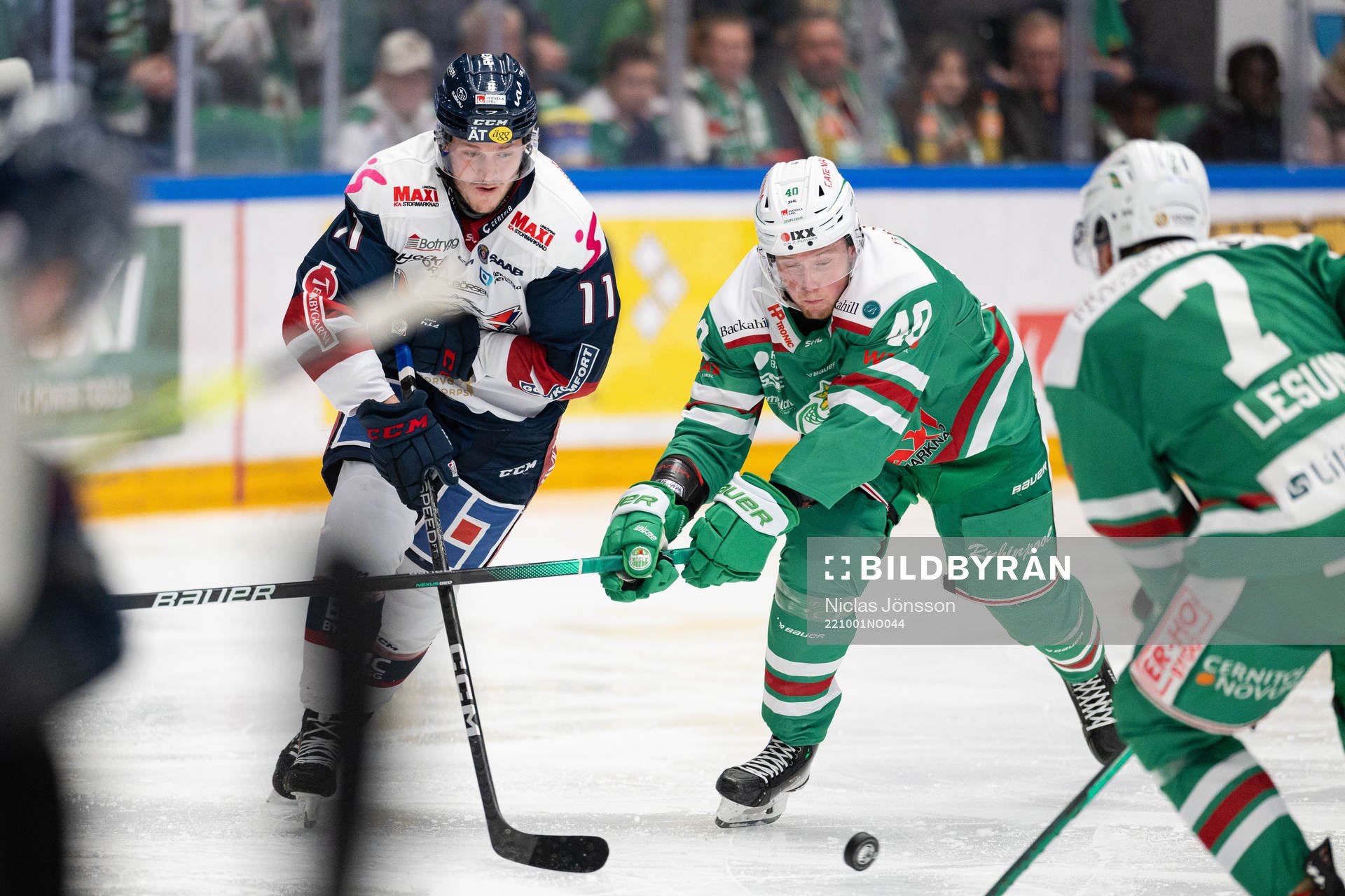 Linköpings Henrik Törnqvist och Rögles Oskar