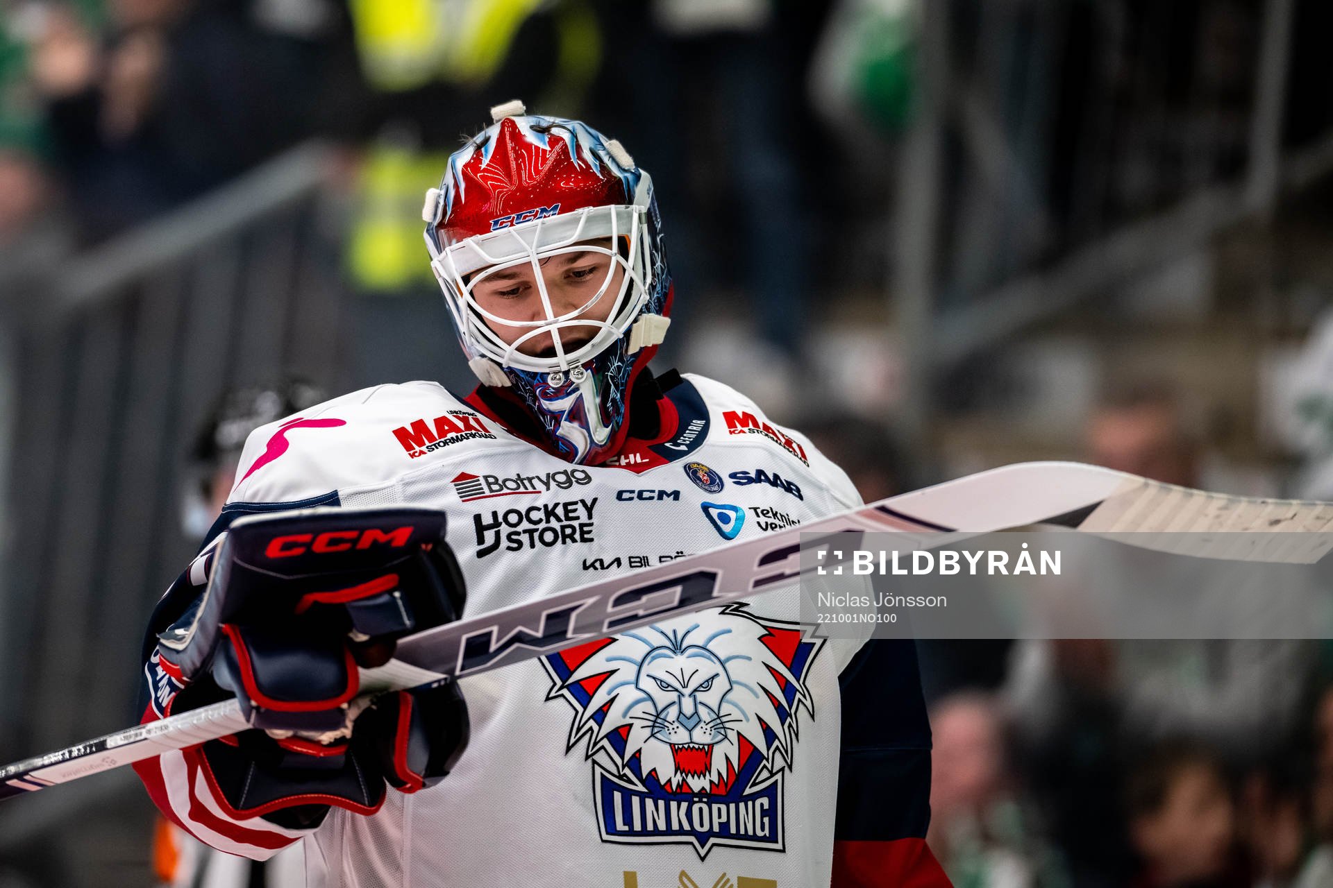 Linköpings målvakt Jesper Myrenberg