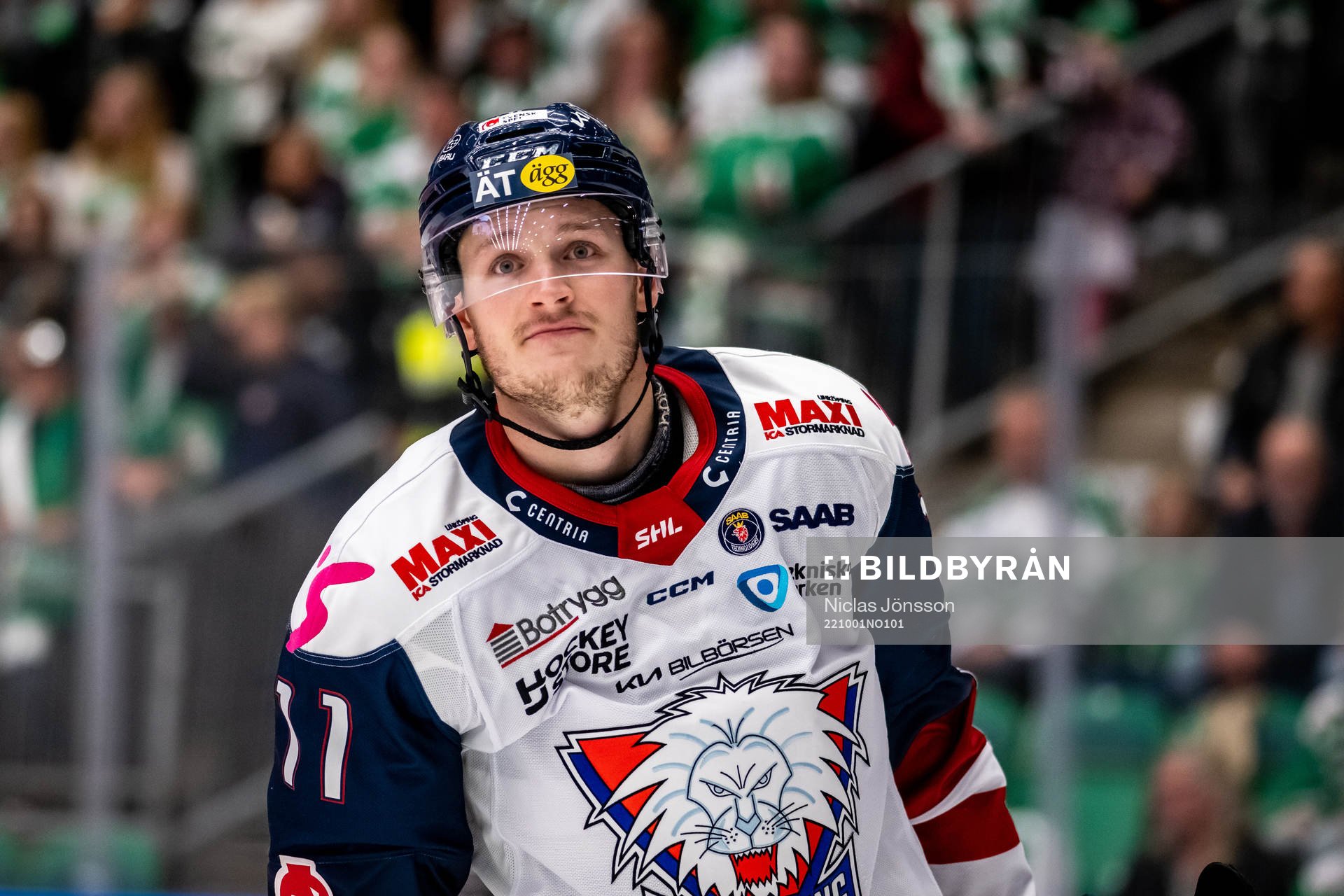 Linköpings Henrik Törnqvist jublar