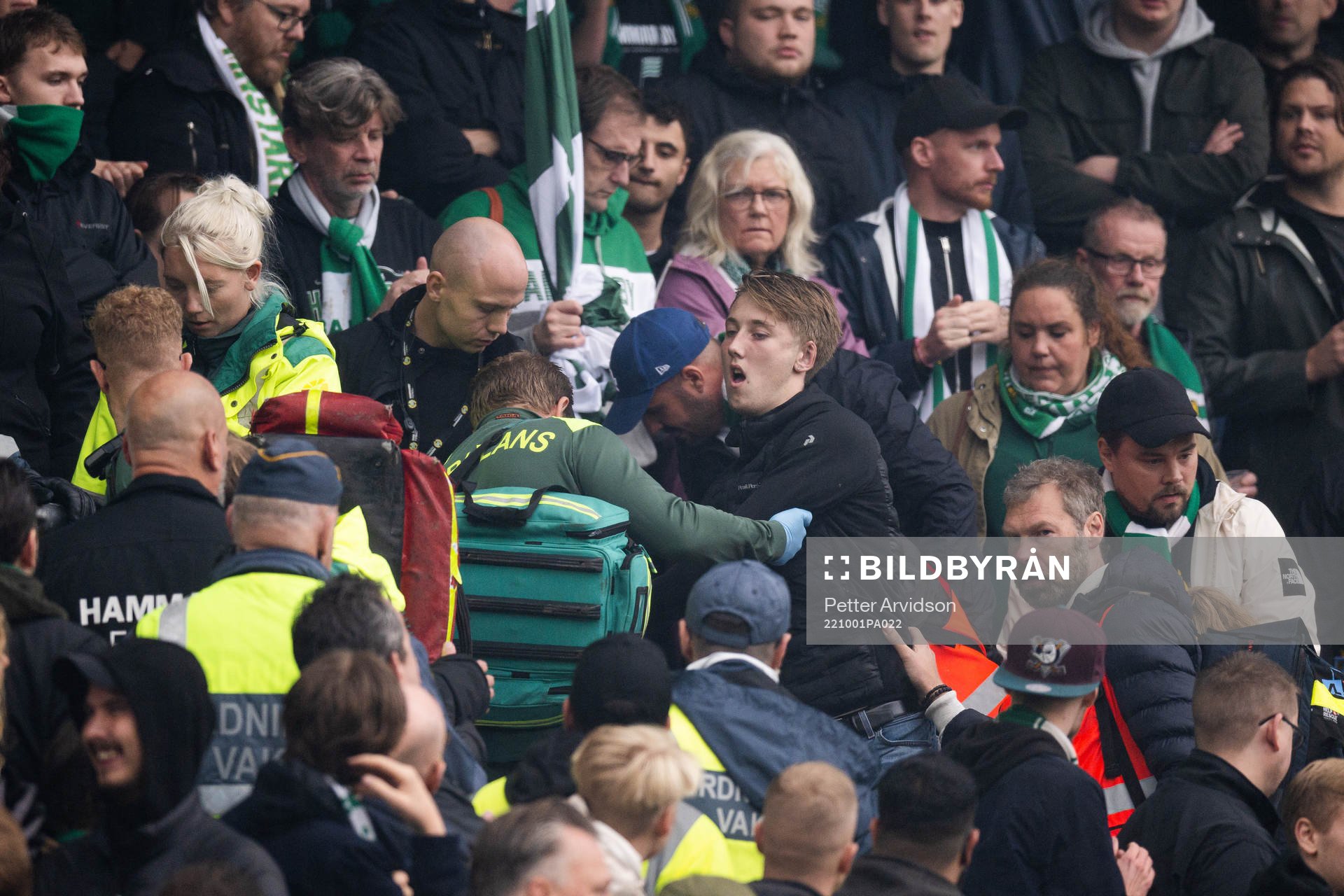 Sjukdomsfall bland Hammarbys supportrar